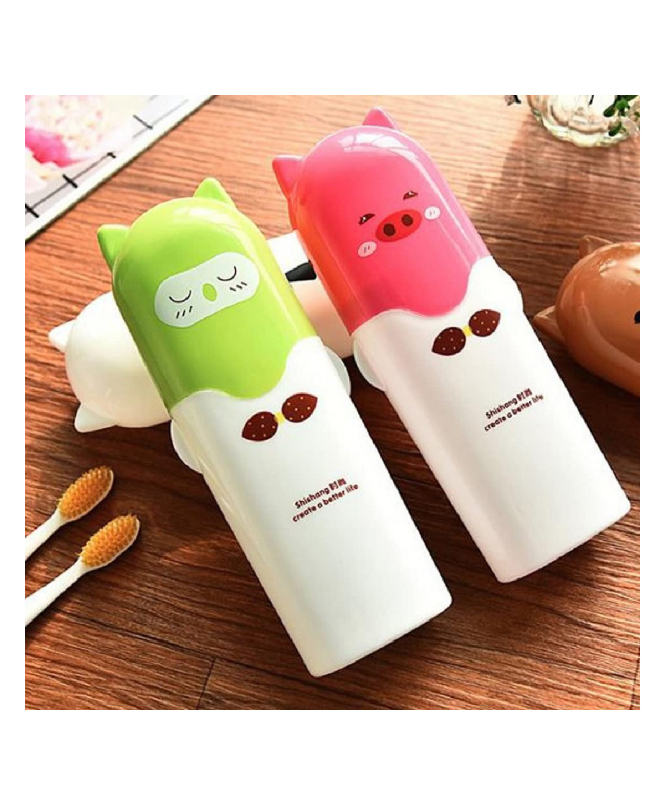 Ortis Kiddo The Character Hood Antibacterial Oral Care Storage Case Pack of 2 (Colour & Print May Vary)-image-39