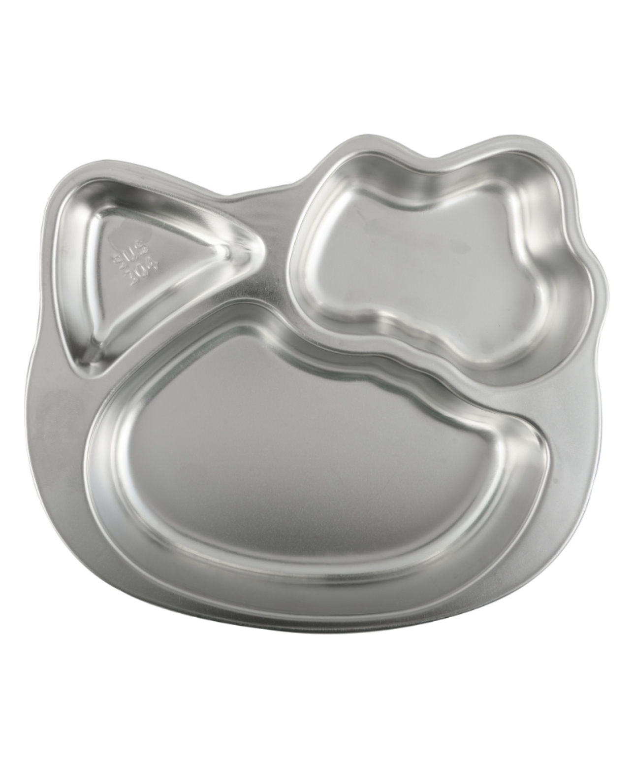 Taabartoli Stainless Steel Kitty Lunch Plate - Silver-picture-10