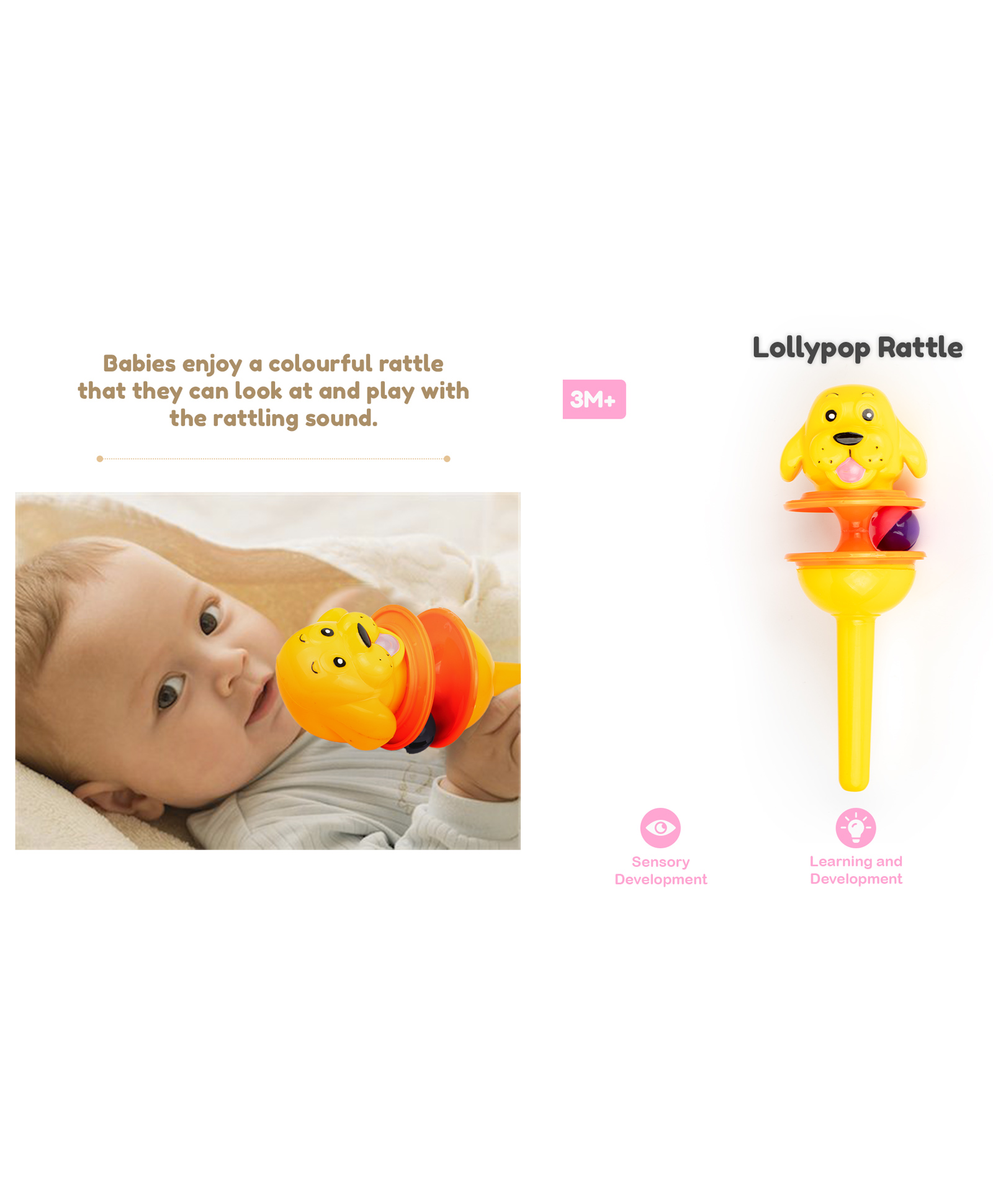 Ratnas Lolly Pop Rattle (Color & Design May Vary)-picture-15