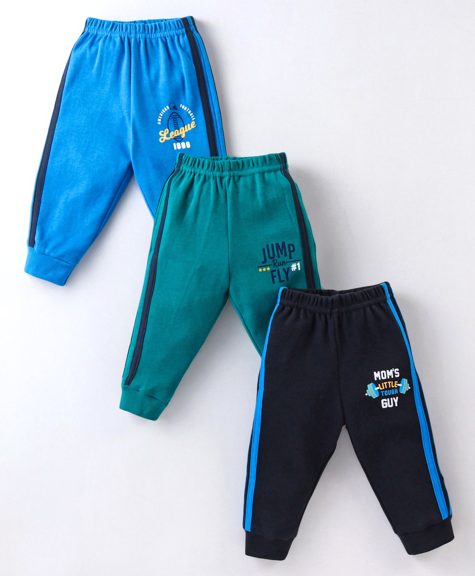Zero Interlock Full Length Lounge Pants Pack of 3 (Color & Print May Vary)-picture-12