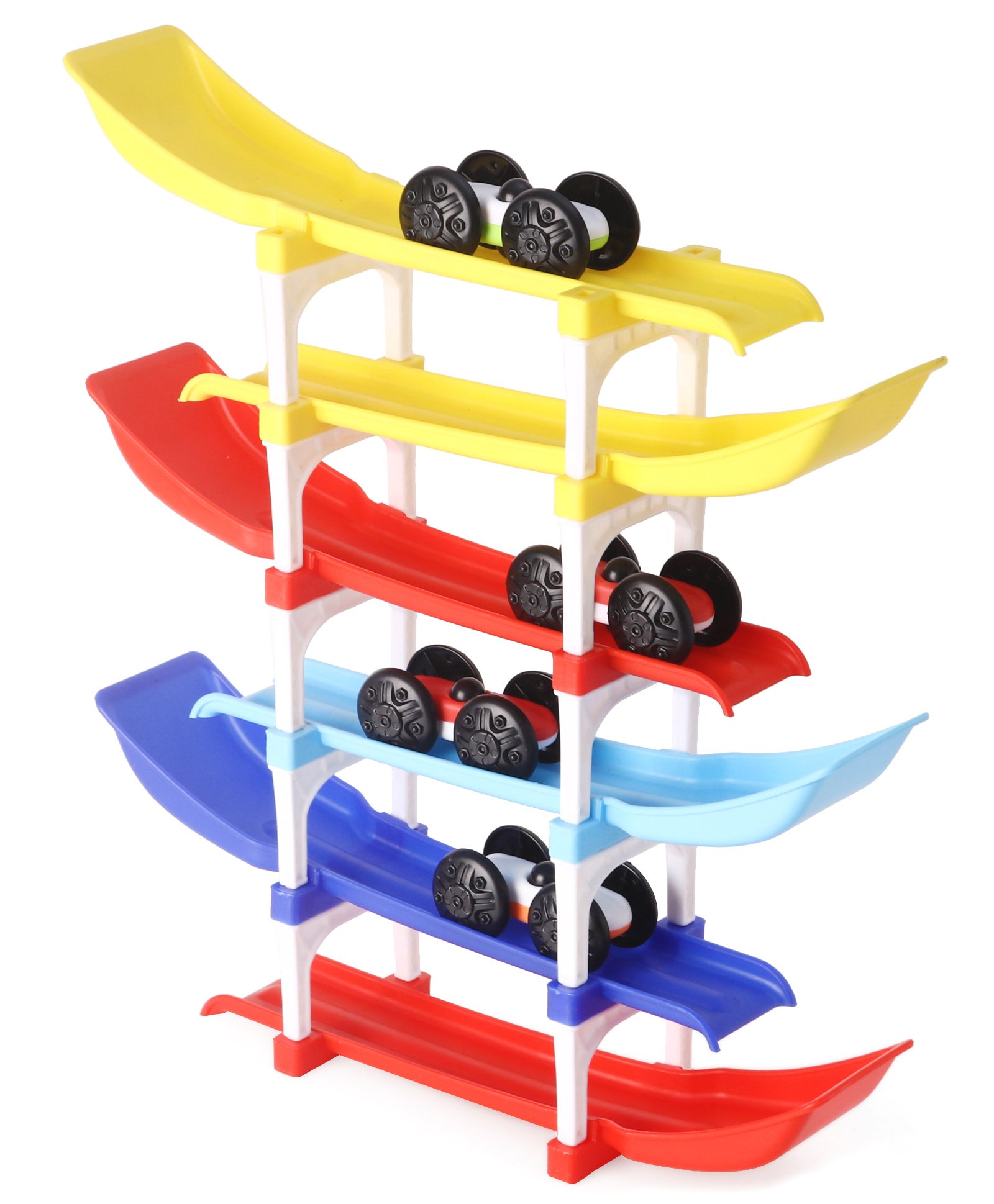 IToys Ramp Racing Car Set with Mini Cars - Multicolour-picture-18