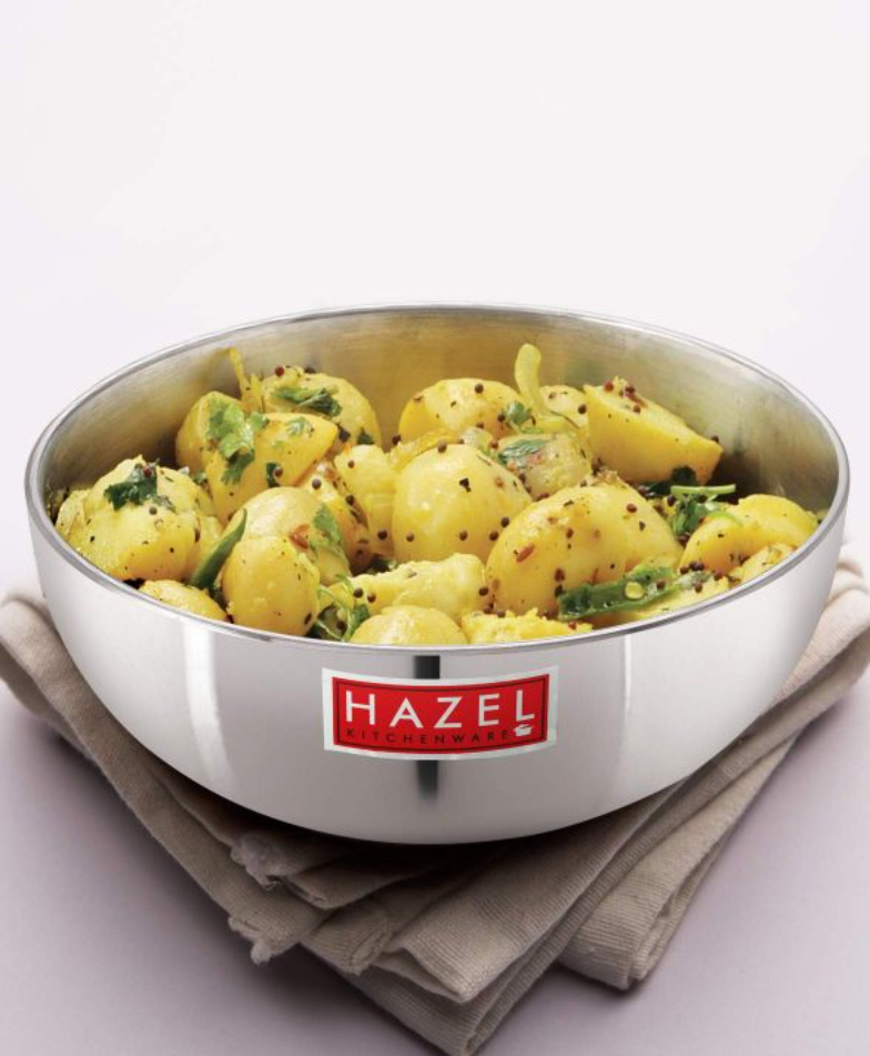 HAZEL Aluminium Induction Bottom 4mm Tasra Silver - 2500 ml-picture-8