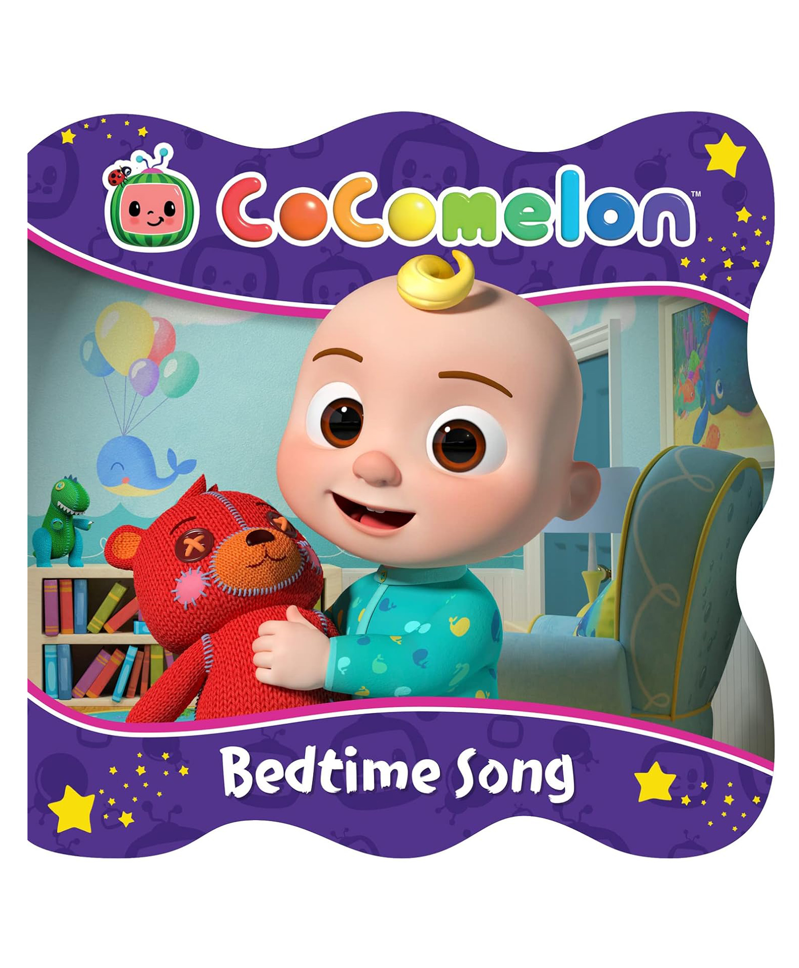 Cocomelon Bedtime Song Shaped Board Book - English-image-33