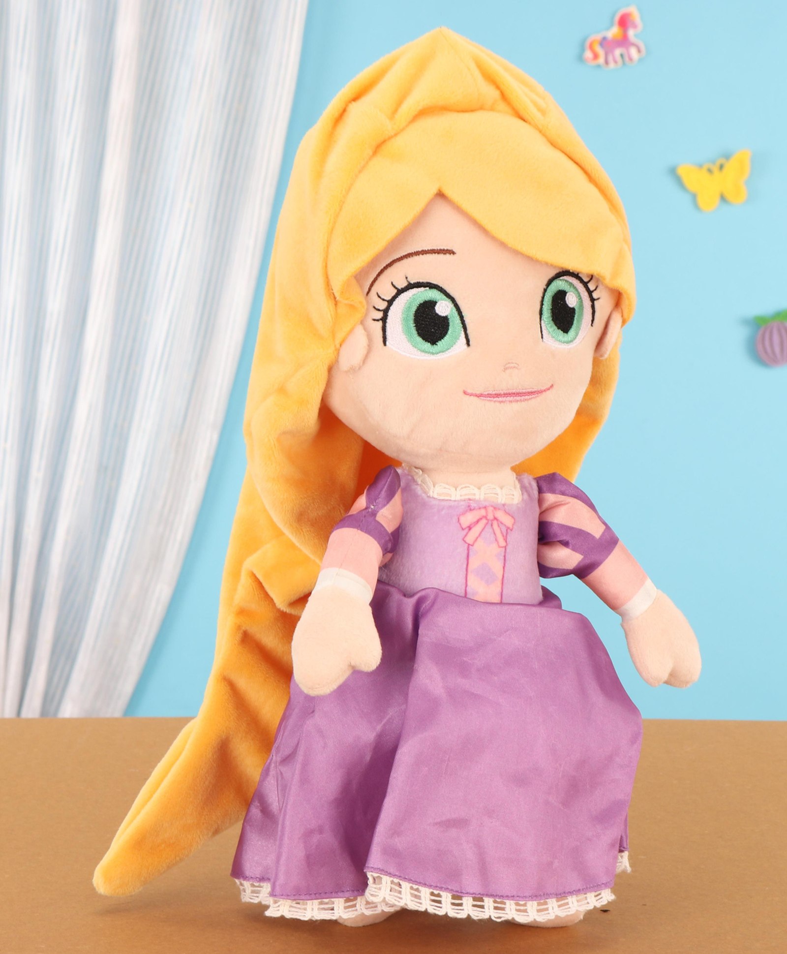 Disney  Rapunzel Soft Doll in Her Purple Dress - Height 31 Cm-image-32
