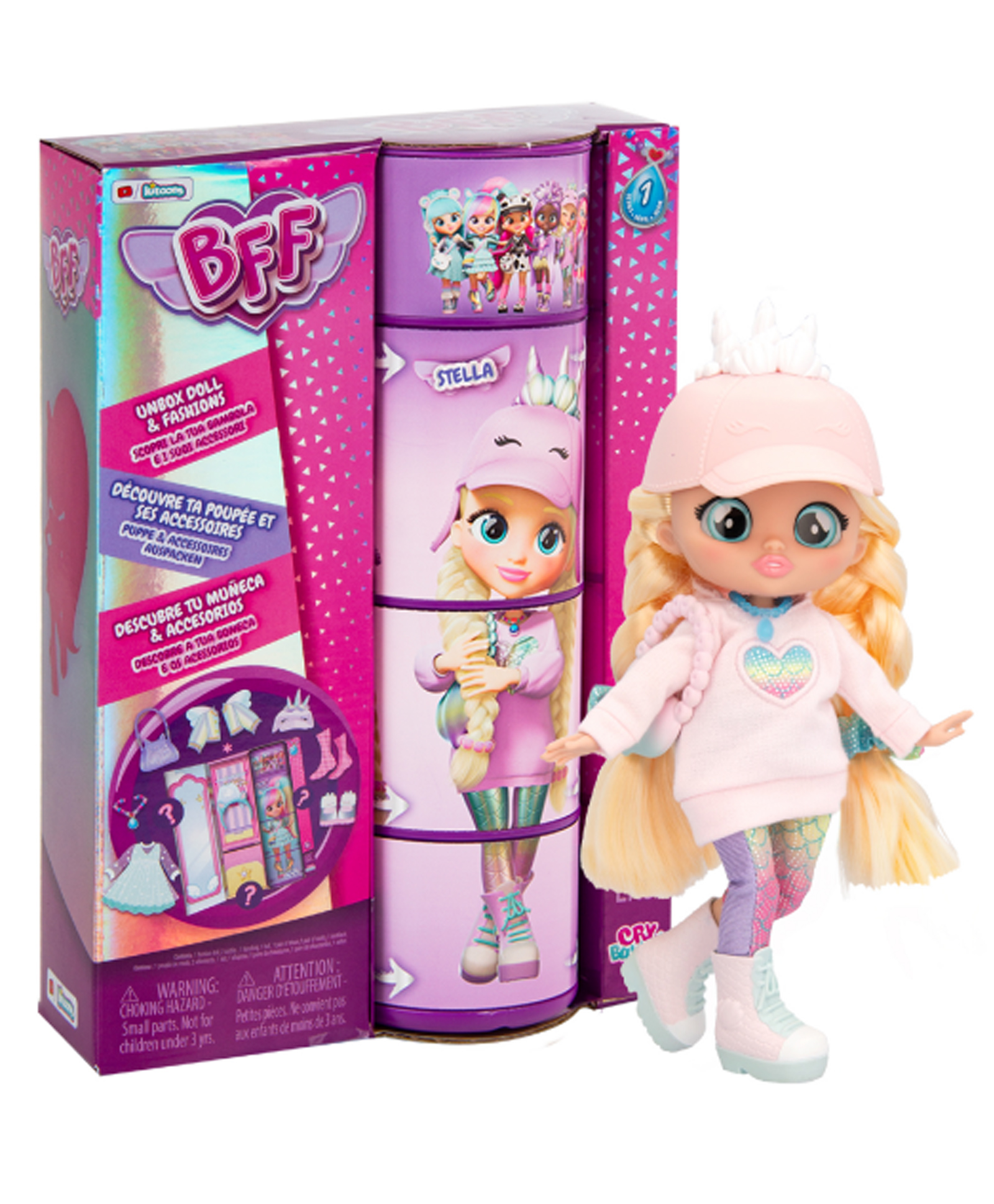IMC BFF Series 1 Stella Fashion Doll Multicolor - Height 20 cm-picture-13