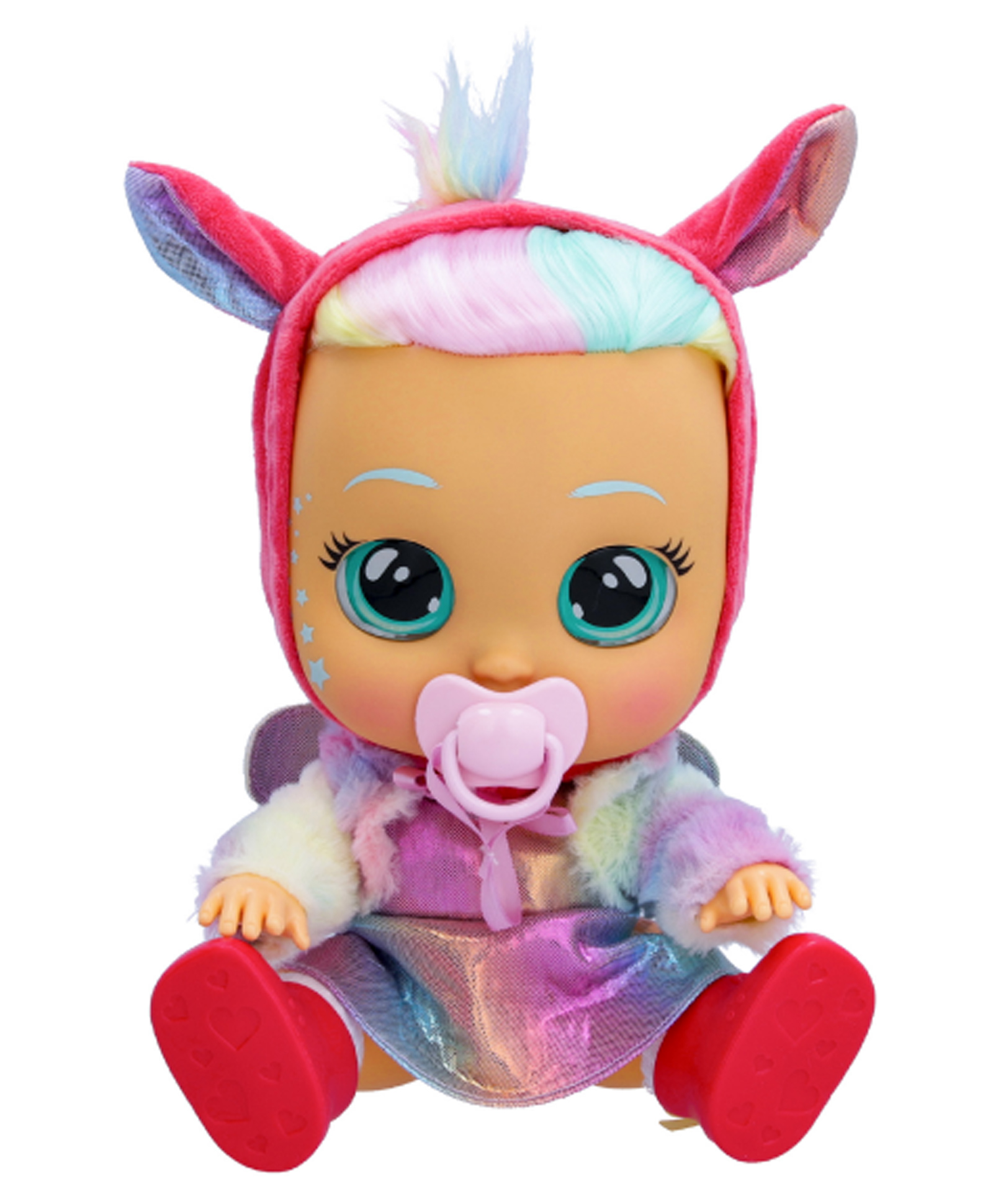 IMC Cry Babies Dressy Fantasy Hannah Baby Doll Multicolor - Height 24 cm-image-8