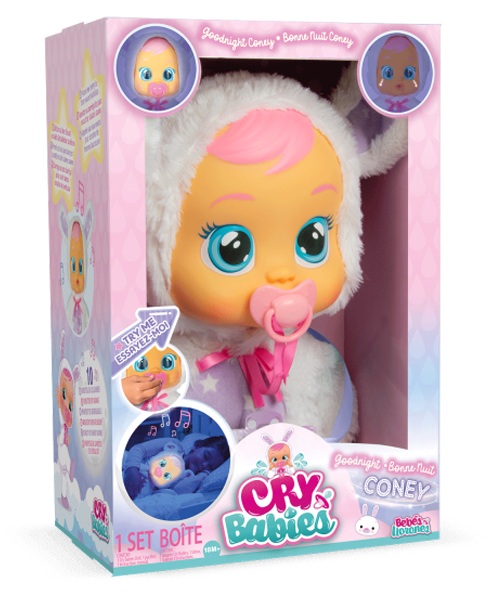 IMC Battery Operated Cry Babies Fantasy Dreamy in Multicolour Dress - Height 24 cm-image-13