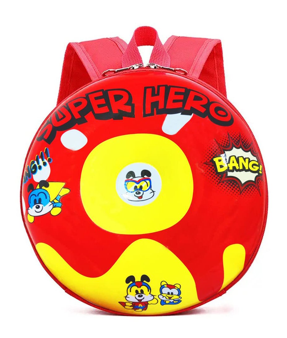FunBlast Round Shaped Super Hero Miniature Backpack - Height 10 Inches-image-24