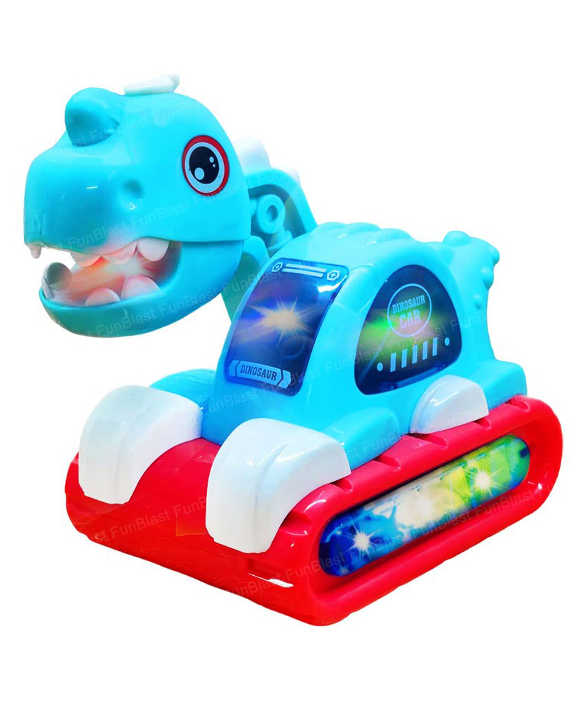 FunBlast Dinosaur Excavator Toy with Water Vapor Spray Light and Music - Multicolor-image-1