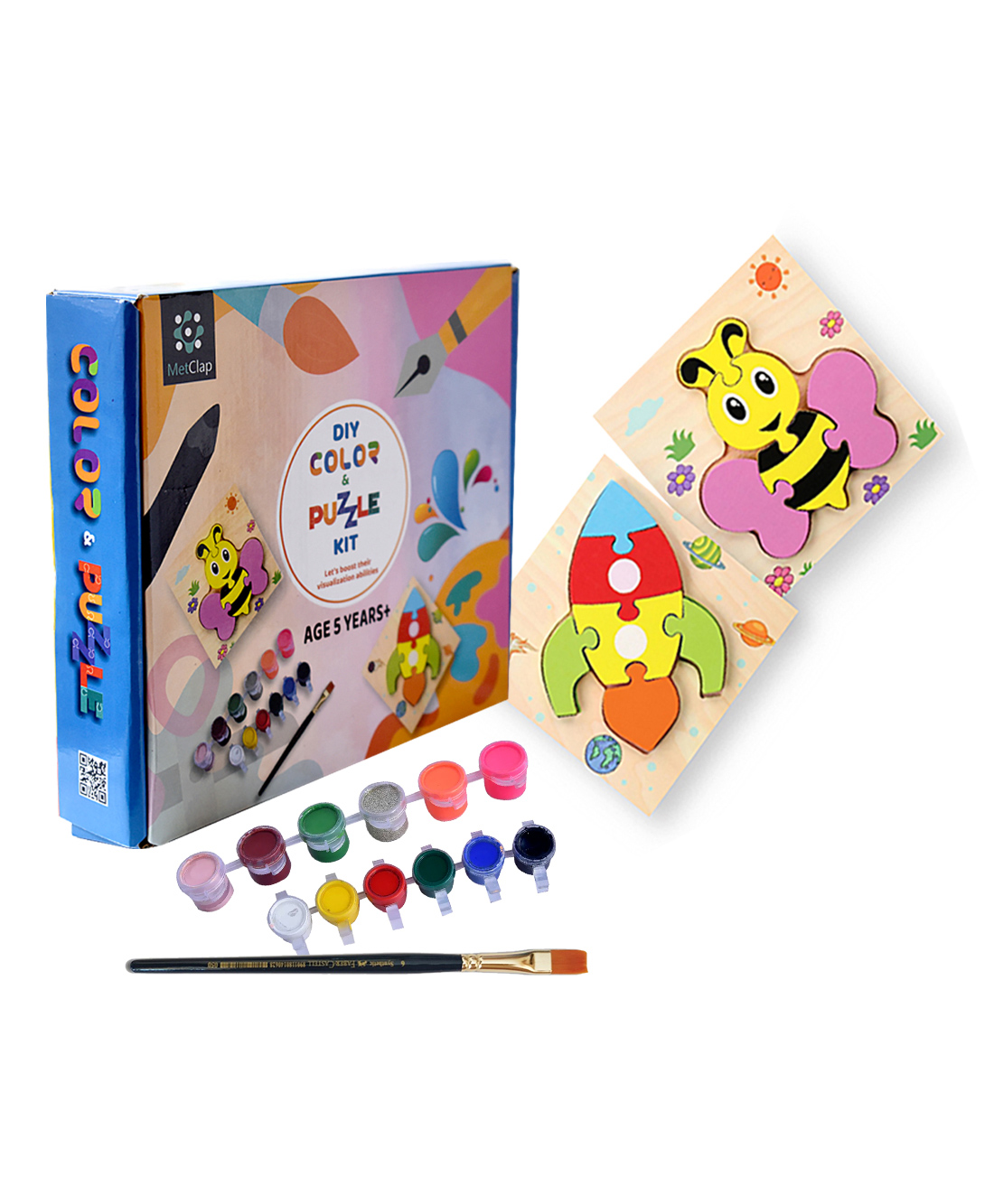 MetClap DIY Color & Puzzle Kit - Multicolor-image-16