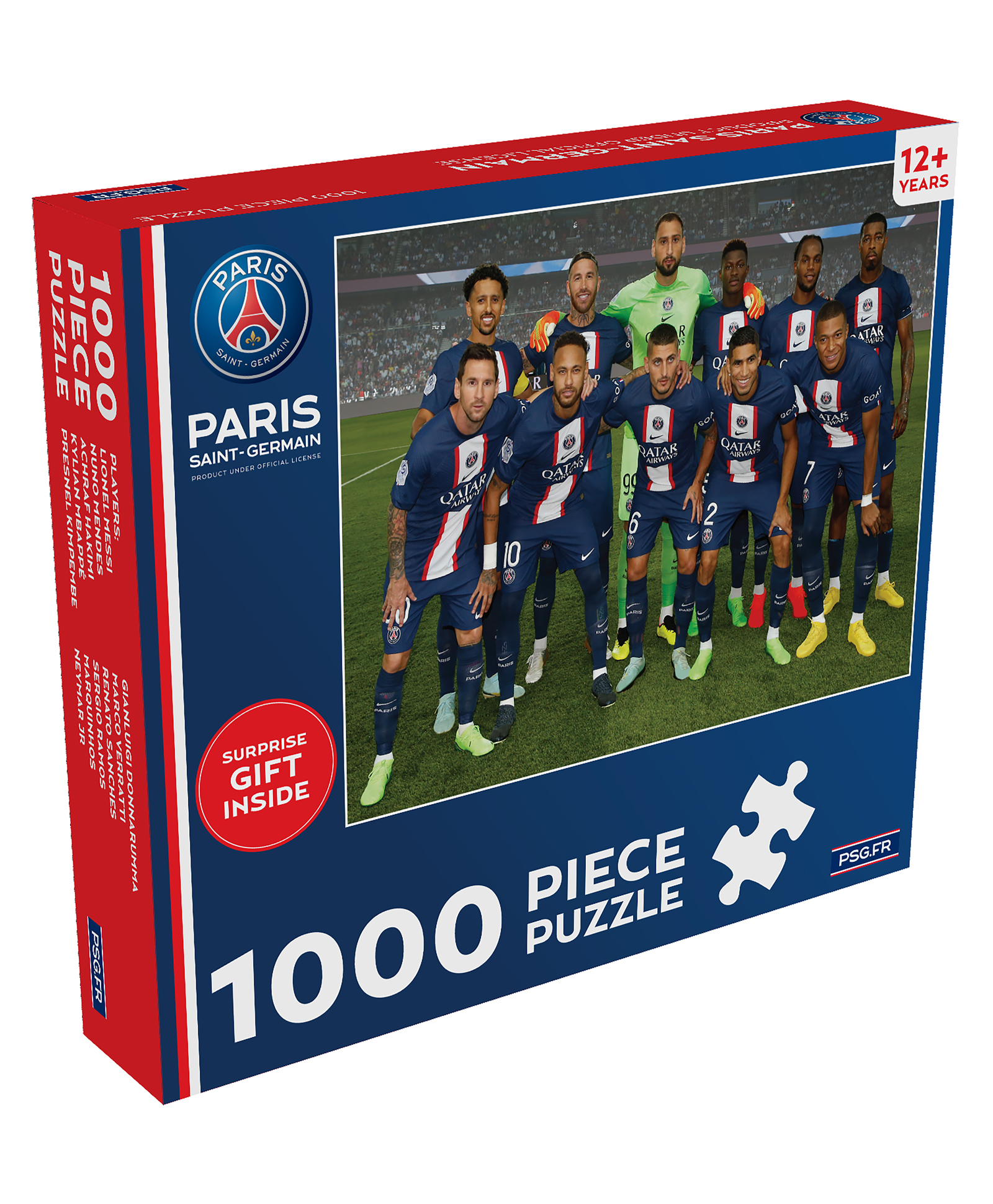 Paris Saint Germain 1000 Pieces Puzzles  Under Official License - Multicolor-image-33