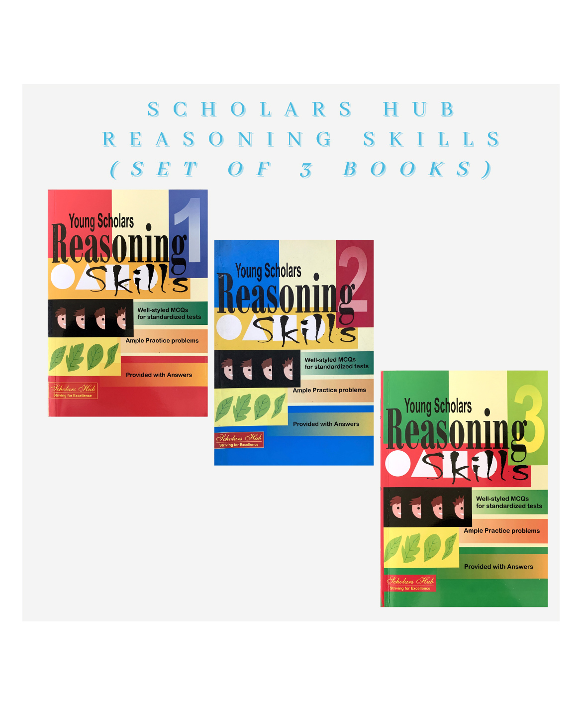 Scholars Hub Reasoning Skills Vol 1 to 3 Set of 3 Books -English-image-28
