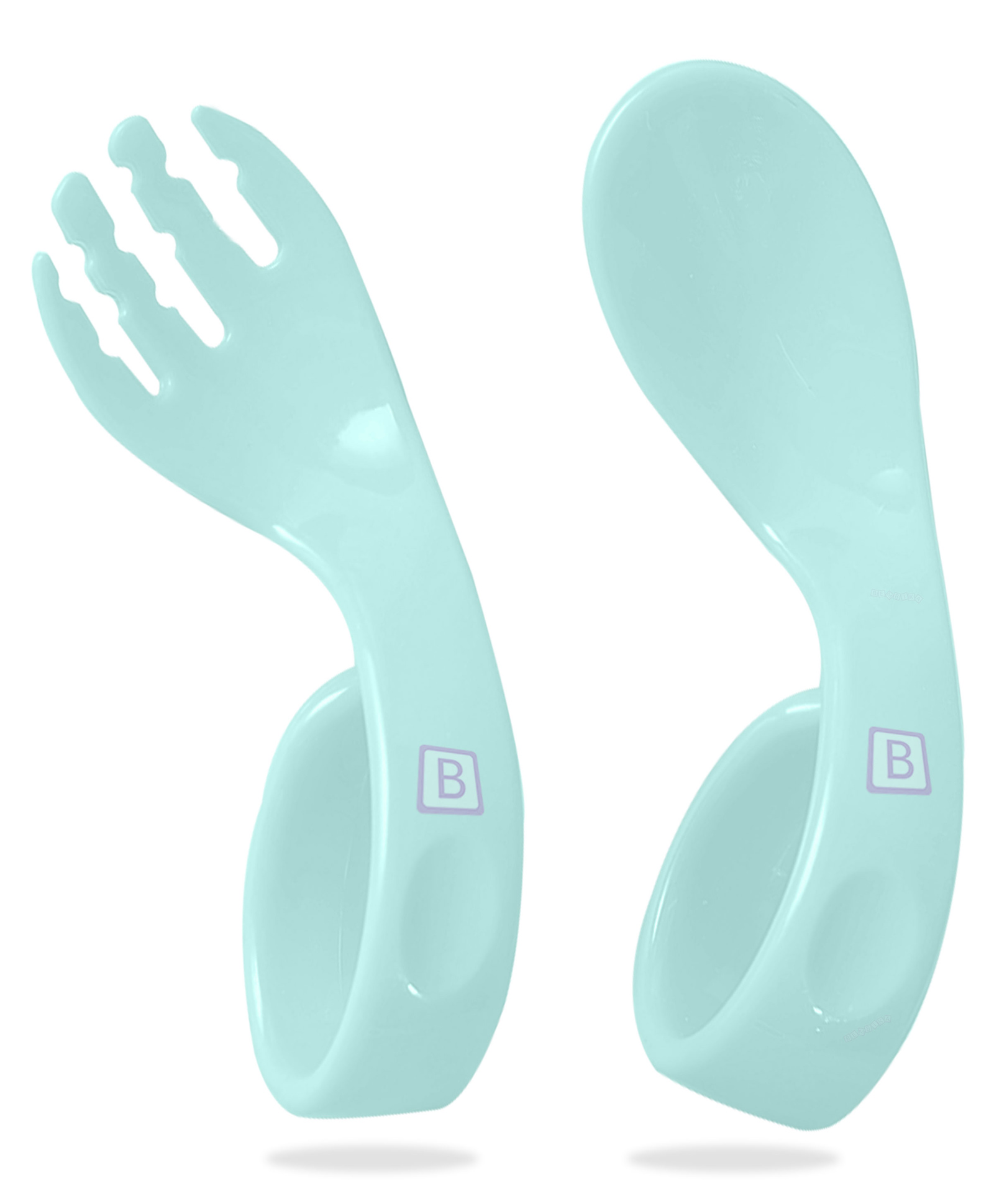 Bembika Baby Training Spoon Curved Spoon For Baby - Sea Green-image-28