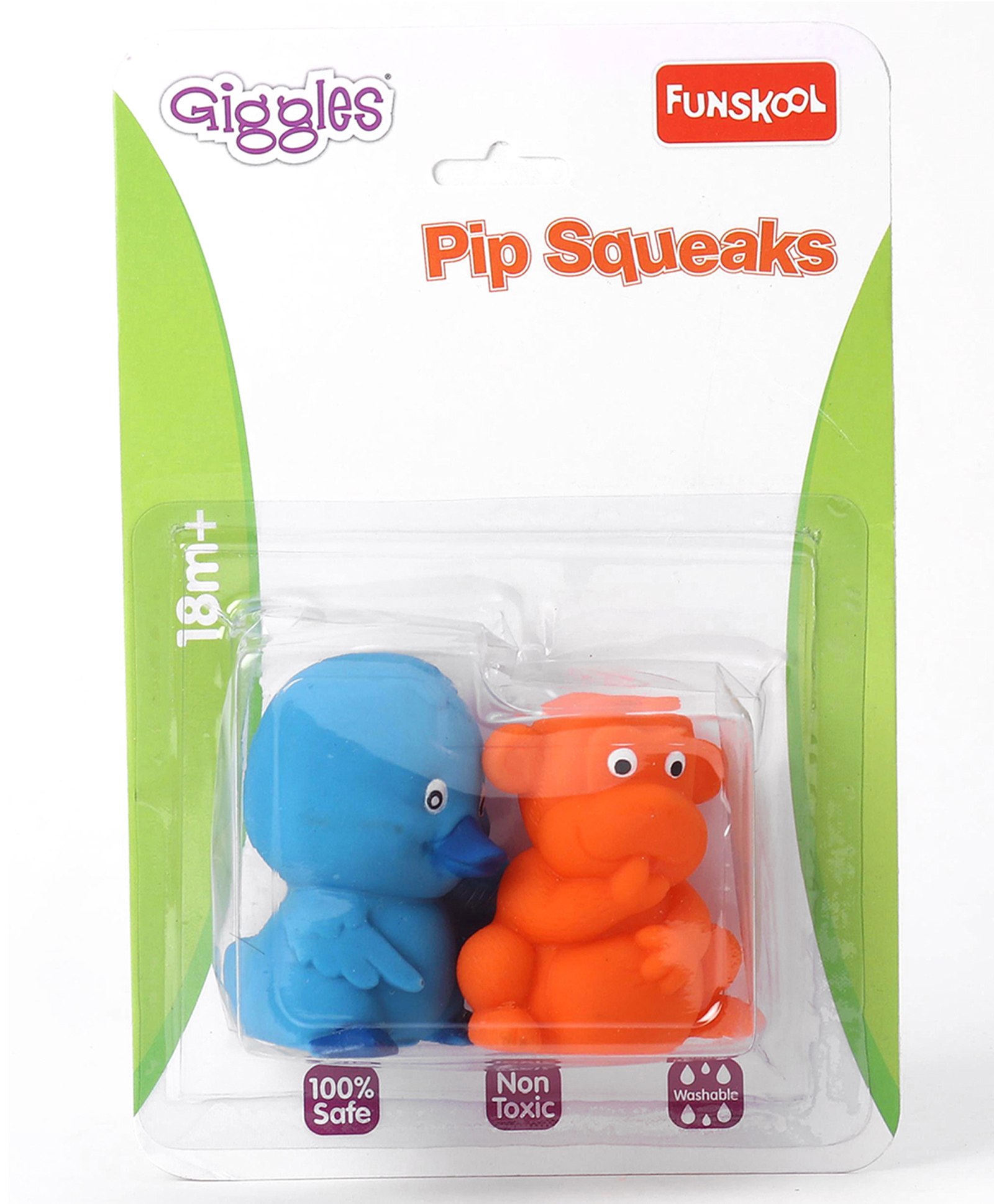 Funskool Squeaker Pals Toys Pack of 2 (Color & Design May Vary)-picture-33