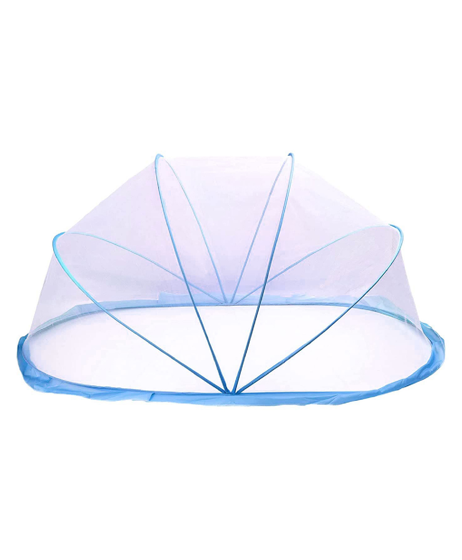 Tony Stark Folding Baby Mosquito Net with Honeycomb Mesh - Blue-image-5