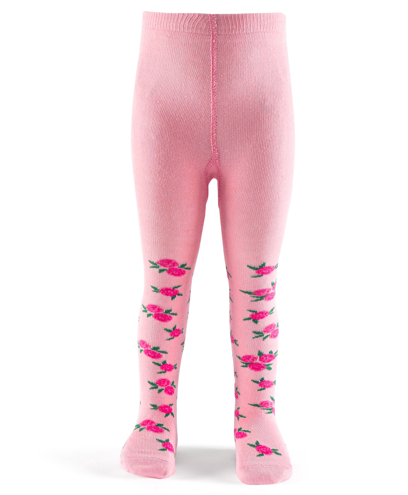 cute walk by babyhug Cutewalk by Babyhug Non Terry Footed Anti Bacterial Floral Design Tights  - Pink-picture-26