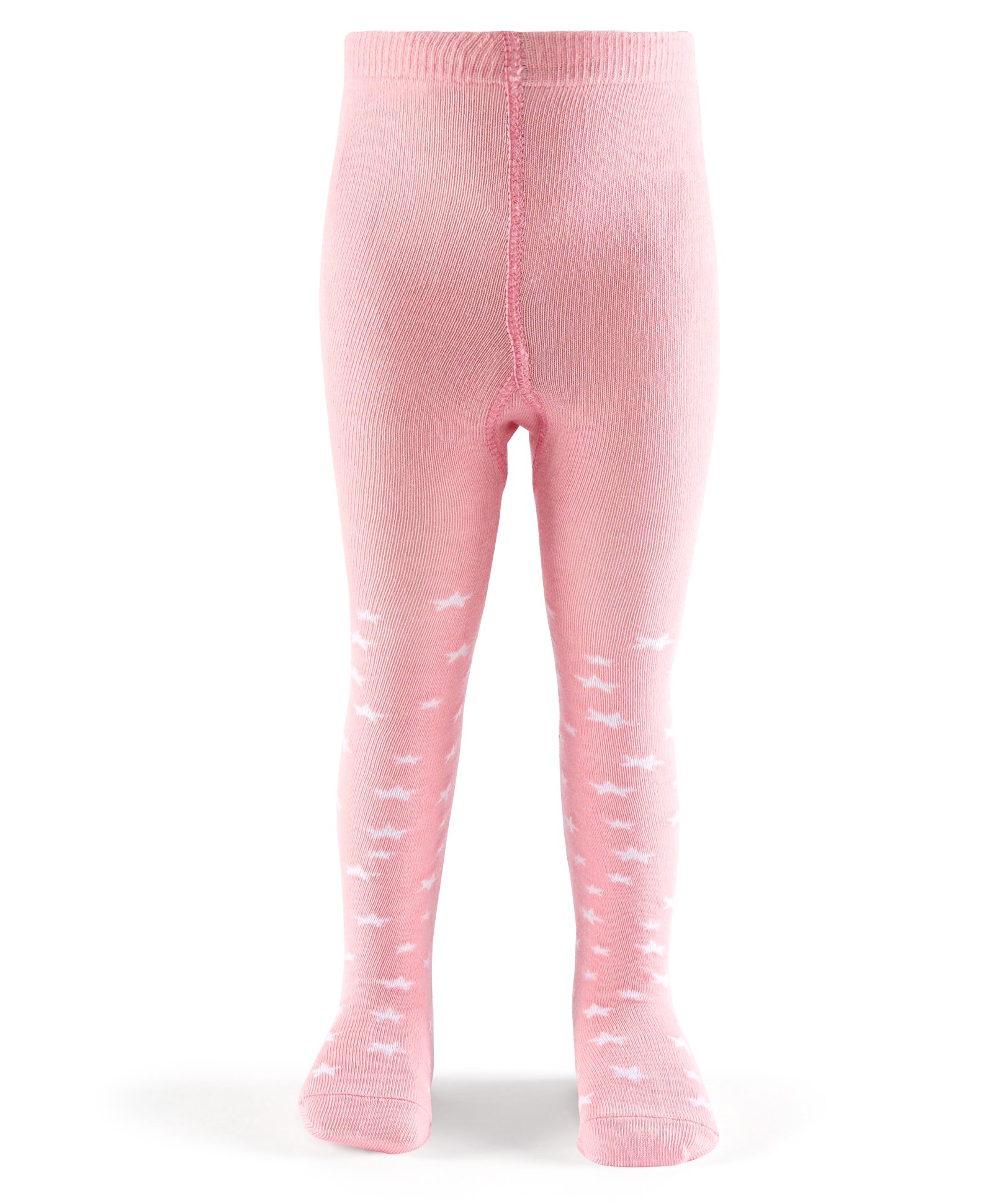 cute walk by babyhug Cutewalk by Babyhug Non Terry Footed Anti Bacterial Star Design Tights  - Pink-picture-15