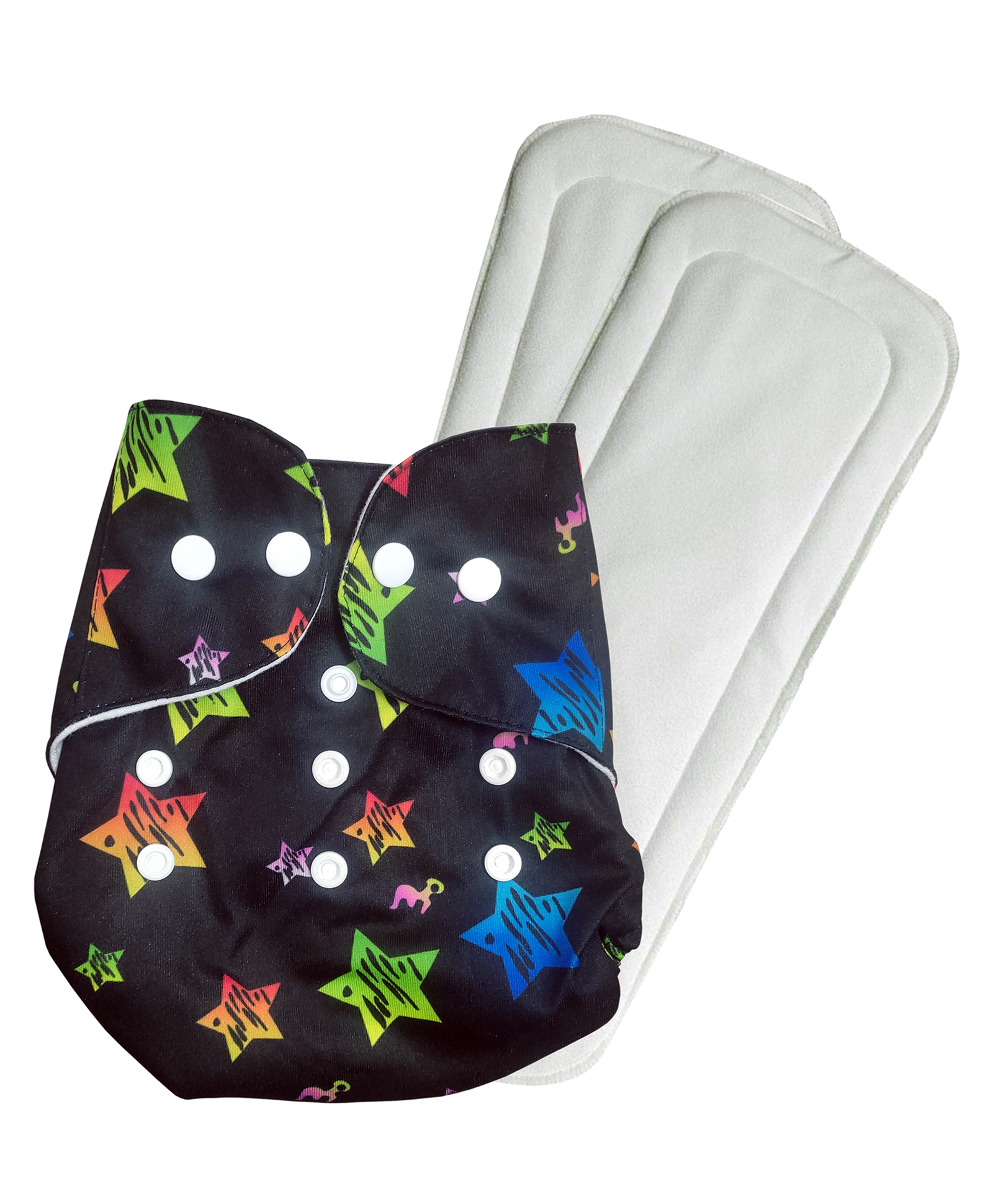 Domenico Washable Baby Diaper Premium Cloth Diaper Reusable Adjustable Size Waterproof Pocket Cloth Diaper Nappie-picture-32