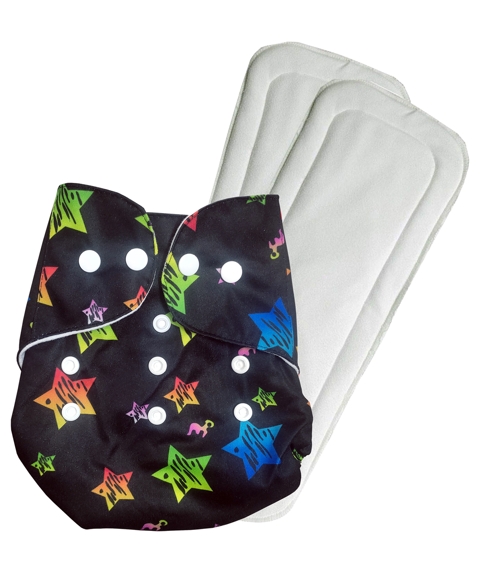 Domenico Washable Baby Diaper Premium Cloth Diaper Reusable Adjustable Size Waterproof Pocket Cloth Diaper Nappie-picture-26