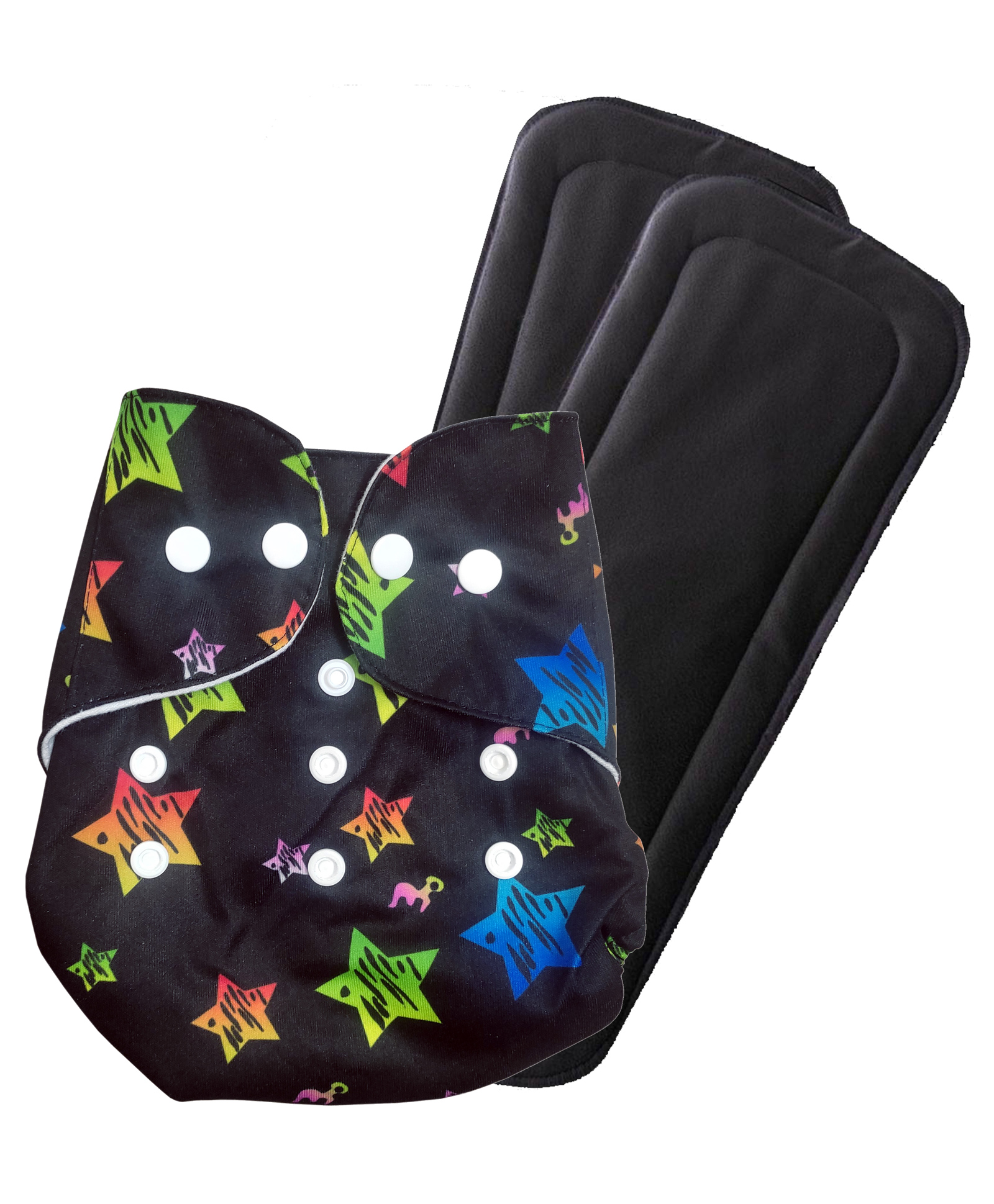 Domenico Washable Baby Diaper Premium Cloth Diaper Reusable Adjustable Size Waterproof Pocket Cloth Diaper Nappie-picture-22