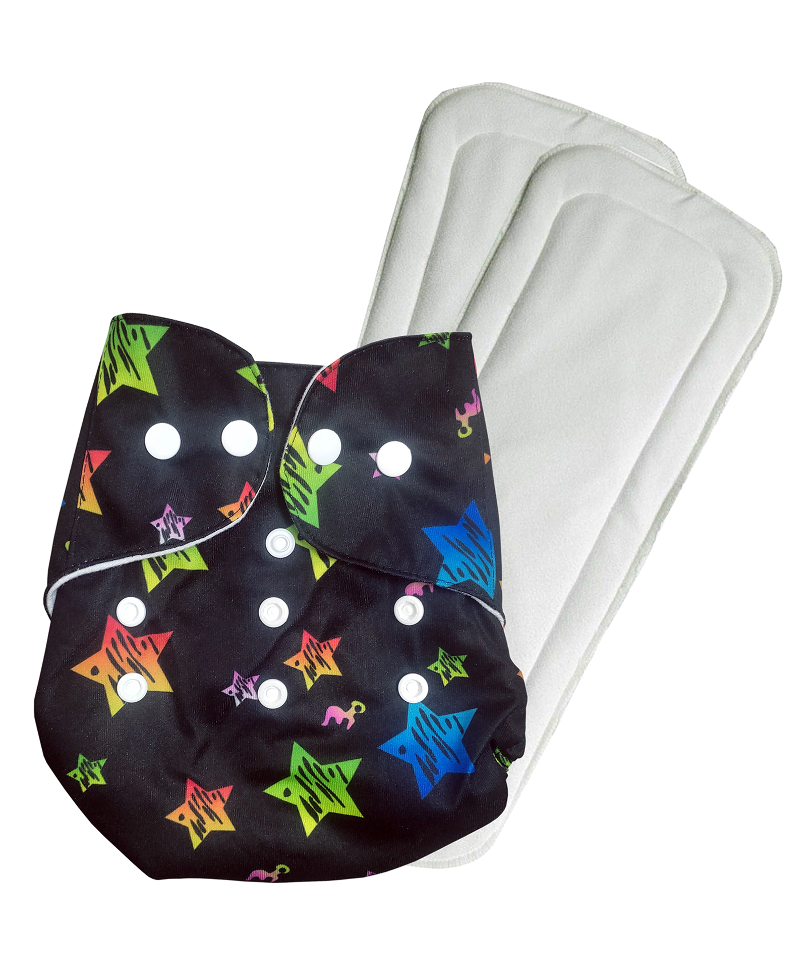 Domenico Washable Baby Diaper Premium Cloth Diaper Reusable Adjustable Size Waterproof Pocket Cloth Diaper Nappie-picture-23