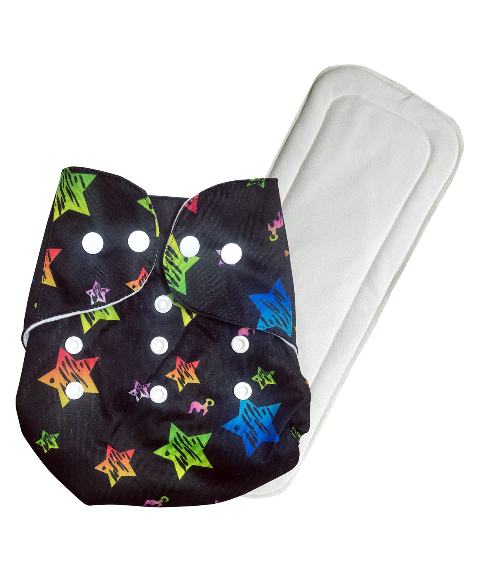 Domenico Washable Baby Diaper Premium Cloth Diaper Reusable Adjustable Size Waterproof Pocket Cloth Diaper Nappie-picture-16