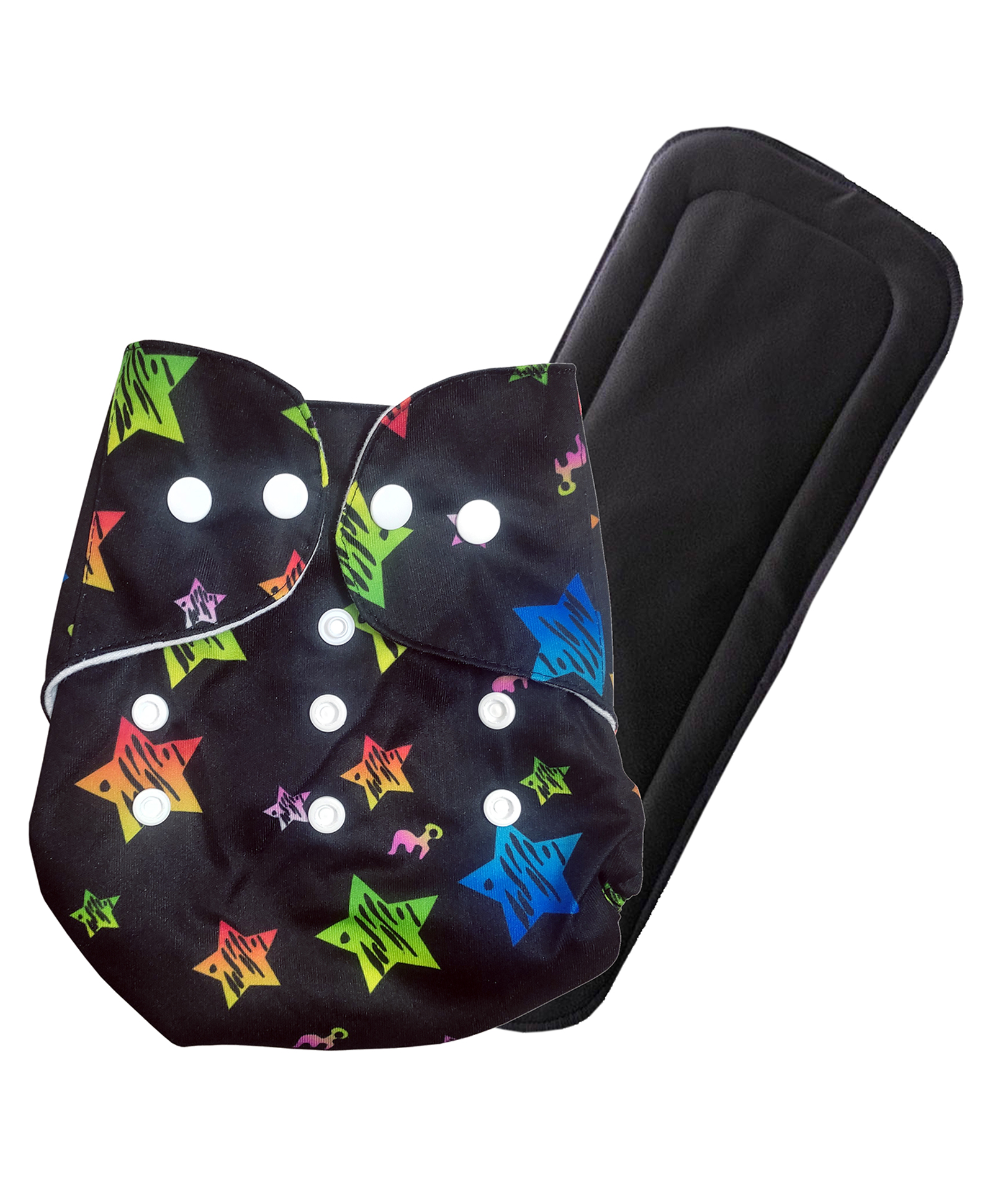 Domenico Washable Baby Diaper Premium Cloth Diaper Reusable Adjustable Size Waterproof Pocket Cloth Diaper Nappie-picture-13