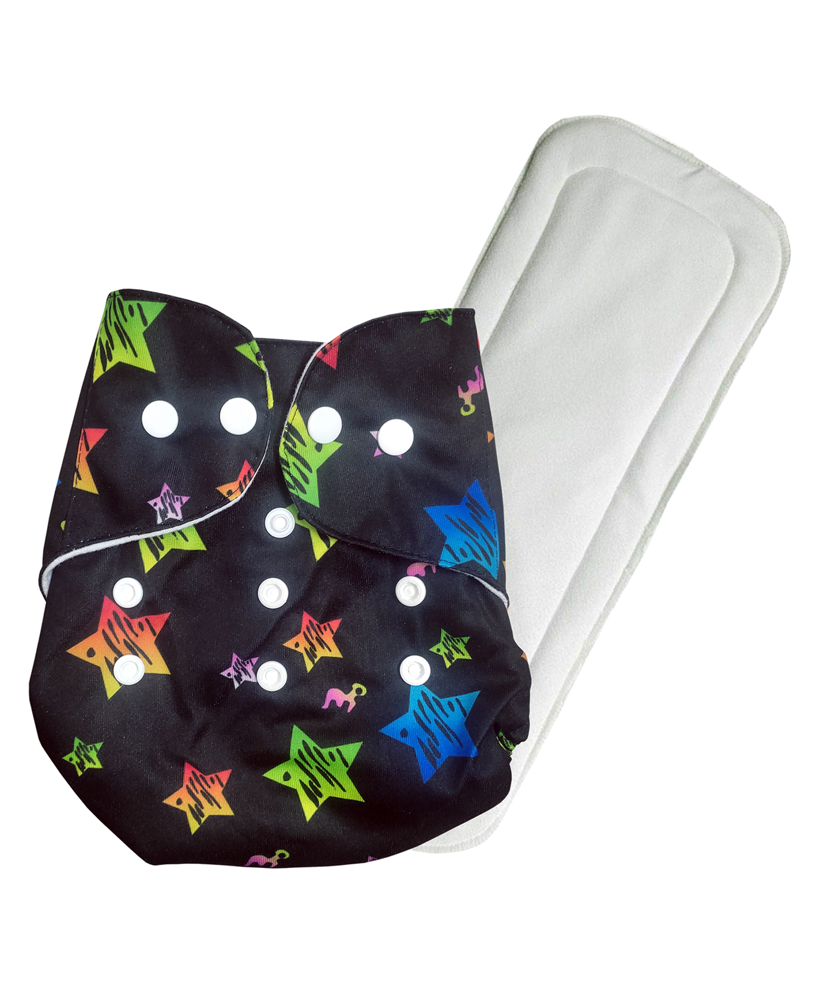 Domenico Washable Baby Diaper Premium Cloth Diaper Reusable Adjustable Size Waterproof Pocket Cloth Diaper Nappie-picture-15