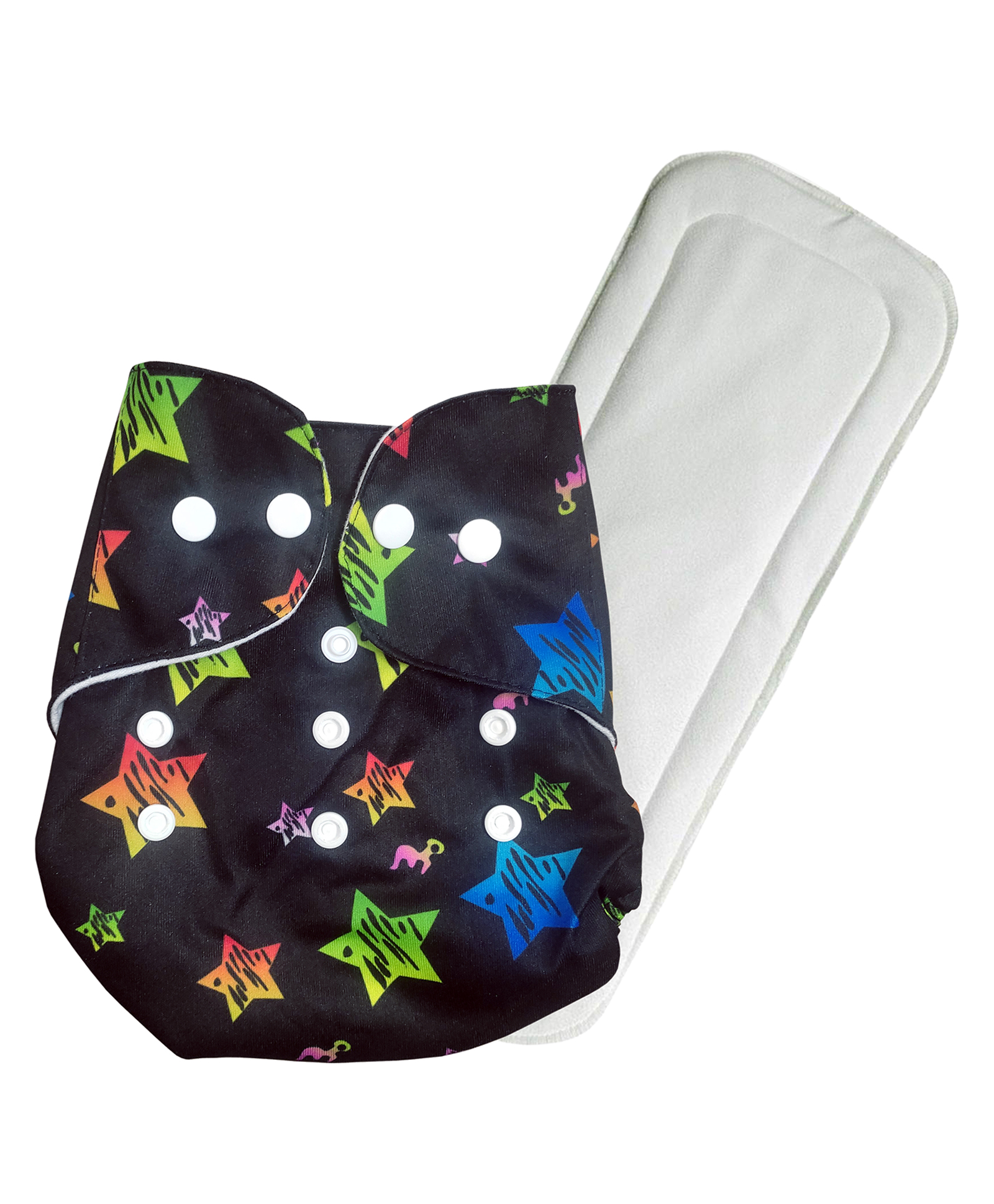 Domenico Washable Baby Diaper Premium Cloth Diaper Reusable Adjustable Size Waterproof Pocket Cloth Diaper Nappie-picture-12