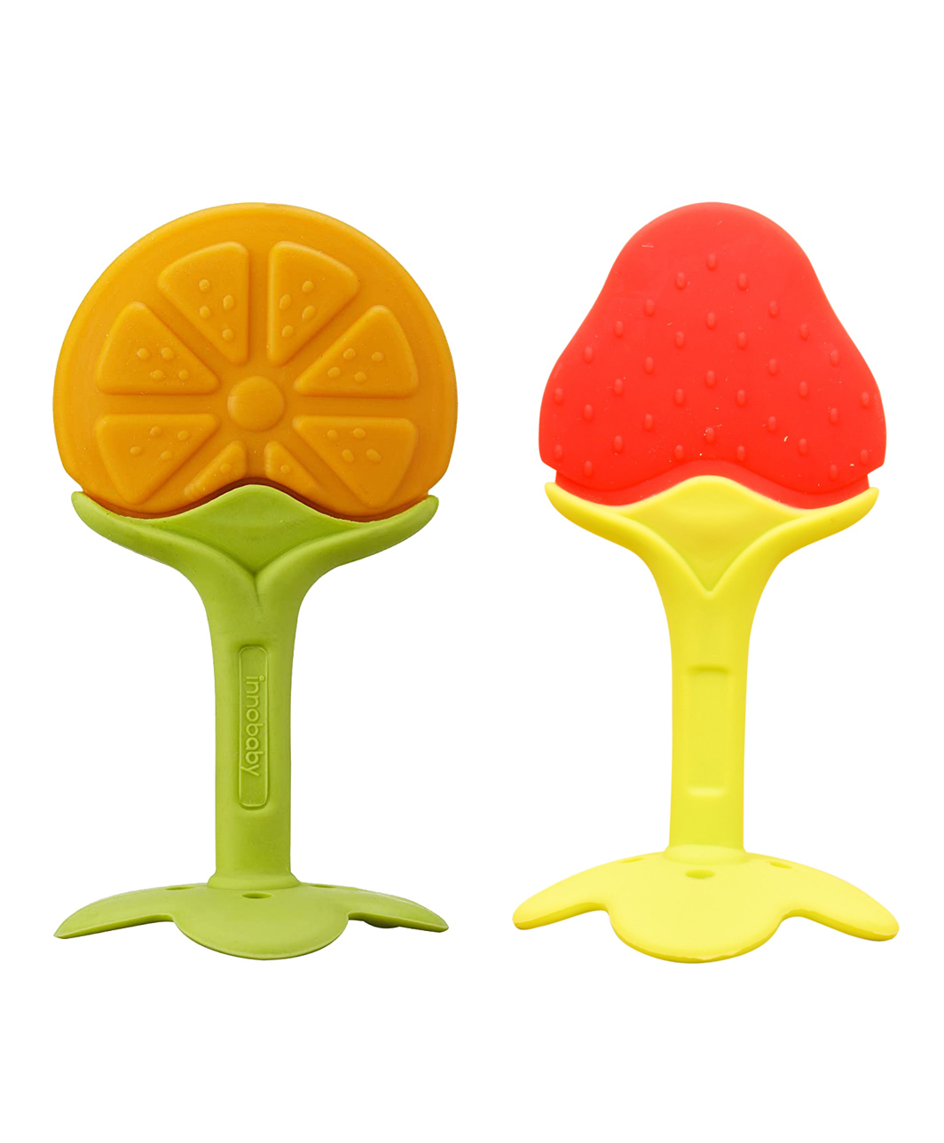 Domenico Baby Silicone Teether Orange & Strawberry-image-6