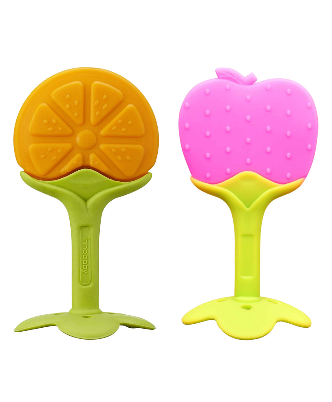 Domenico Baby Silicone Teether Orange & Apple-picture-15