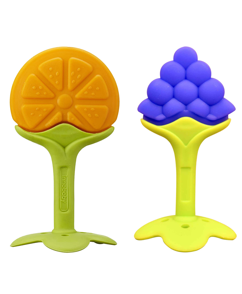 Domenico Baby Silicone Teether Orange & Grapes-picture-37