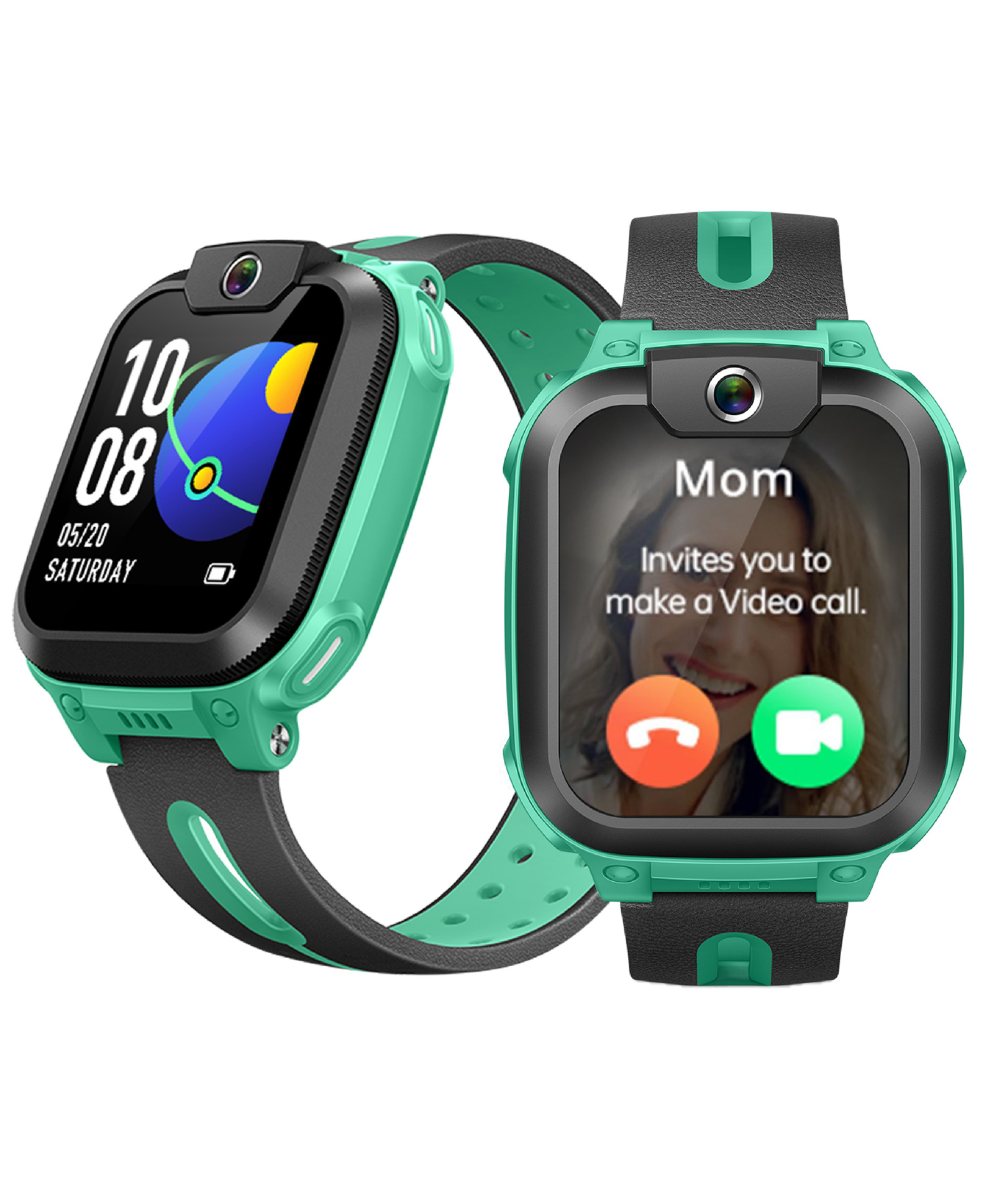 imoo Watch Phone Z1 With Video & Voice Call - Green
