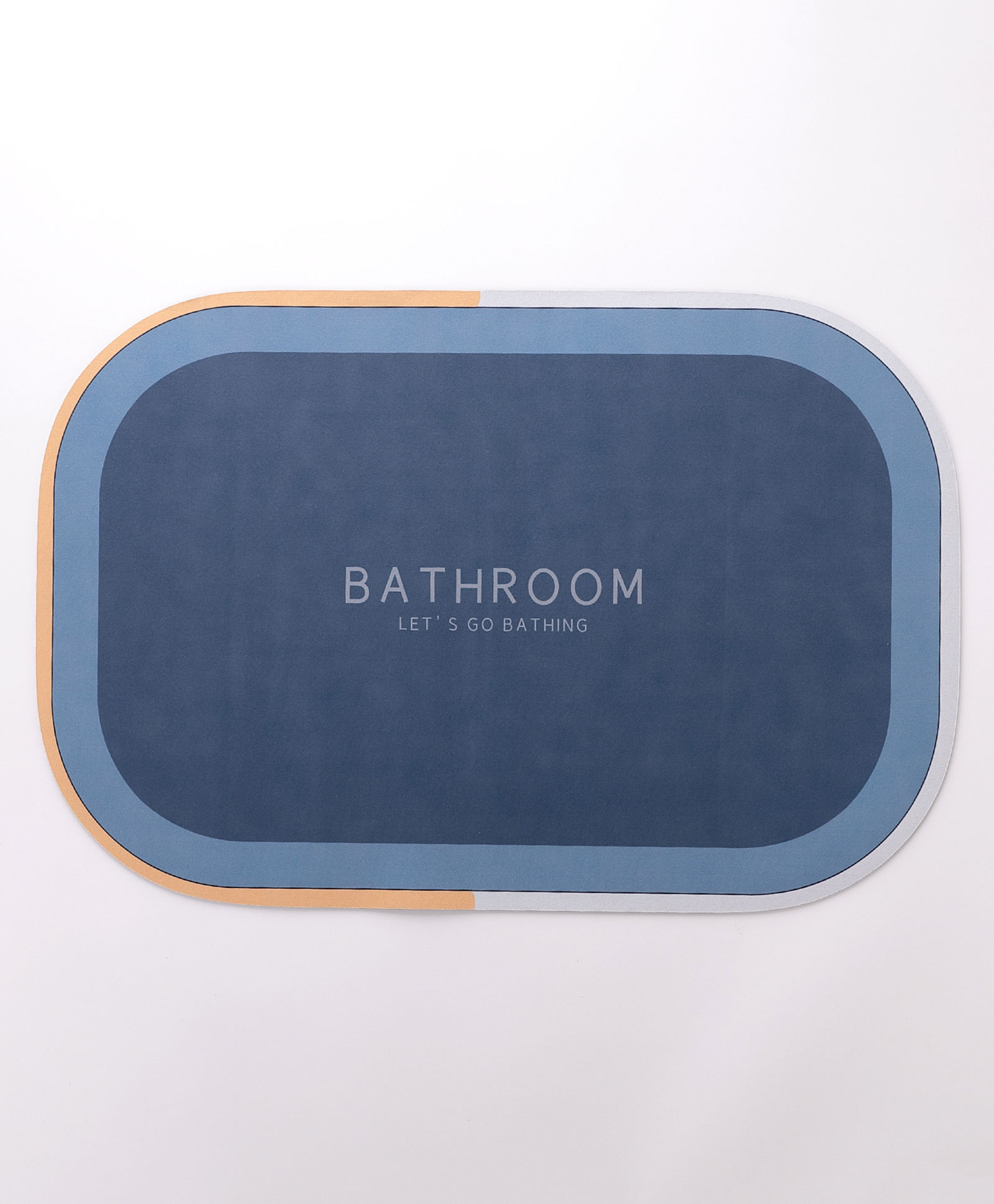 Anti Skid & Washable Floor Mat - Blue