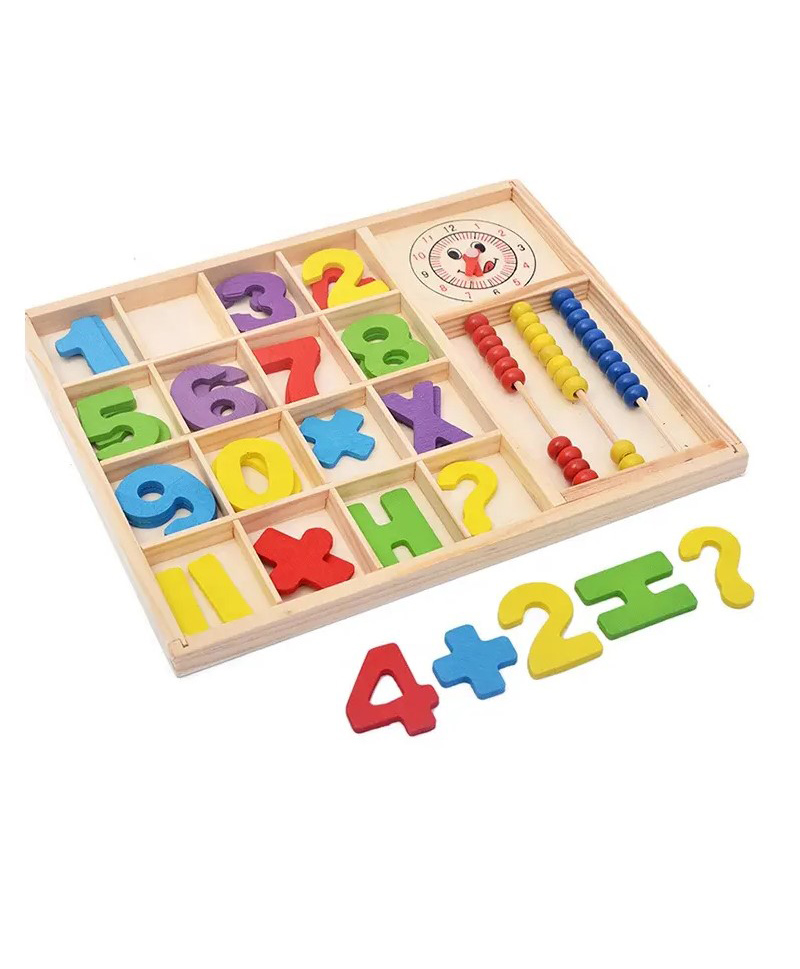 YAMAMA Computation Wooden Study Box Toy For Kids - Multicolor-image-31