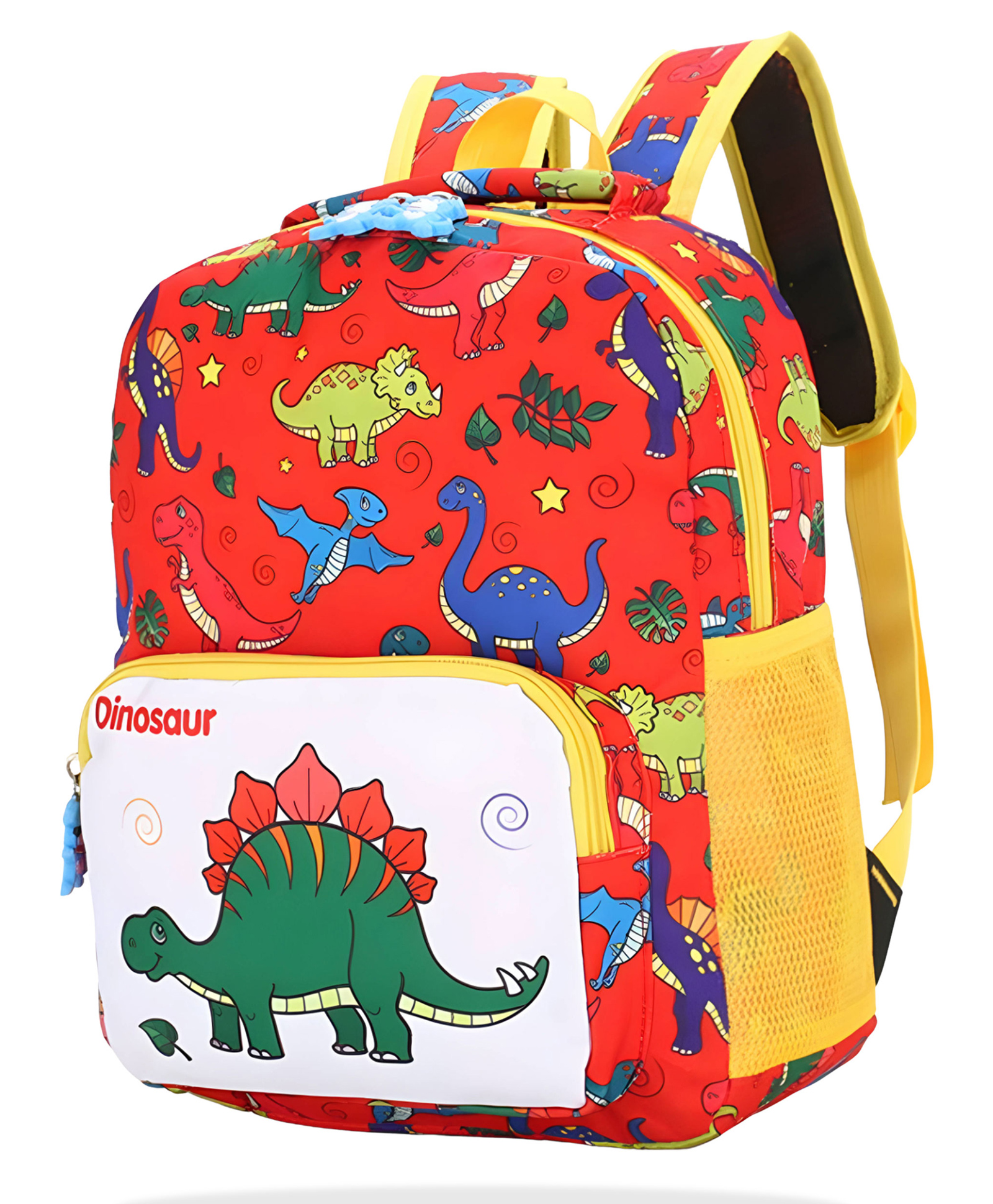 Bembika Kindergarten Cute Cartoon Kids School Bag Dino Red - 11.8 Inches-picture-20