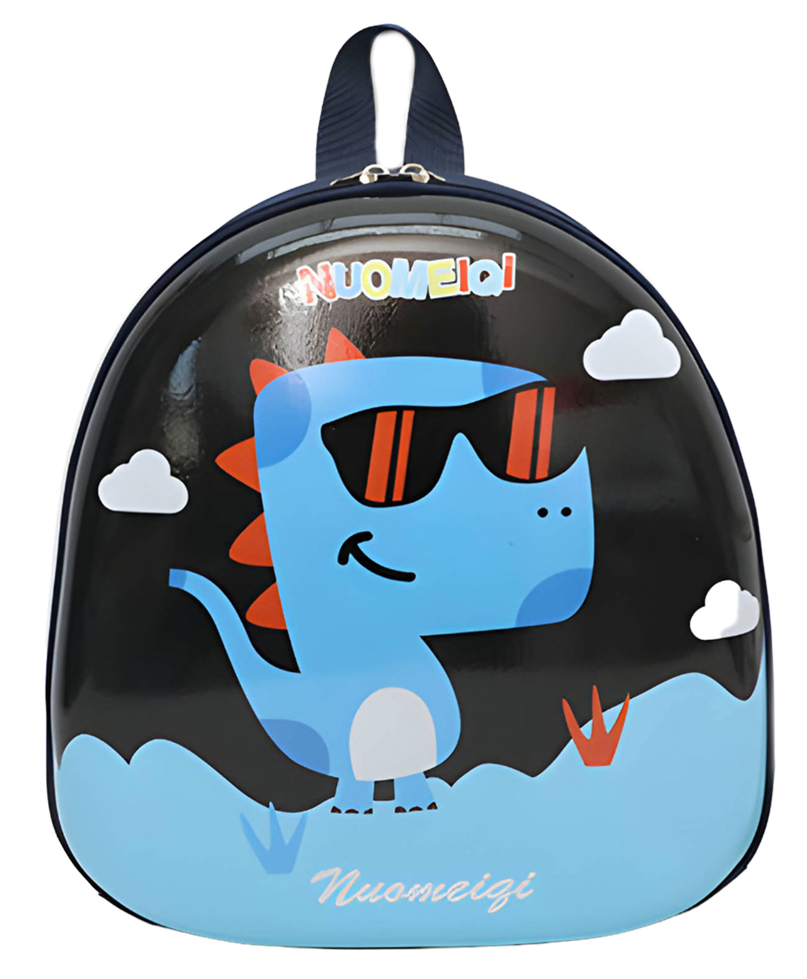Bembika Kindergarten Cute Cartoon Kids School Bag for Boys and Girls -(Smart Dino Black)-picture-16