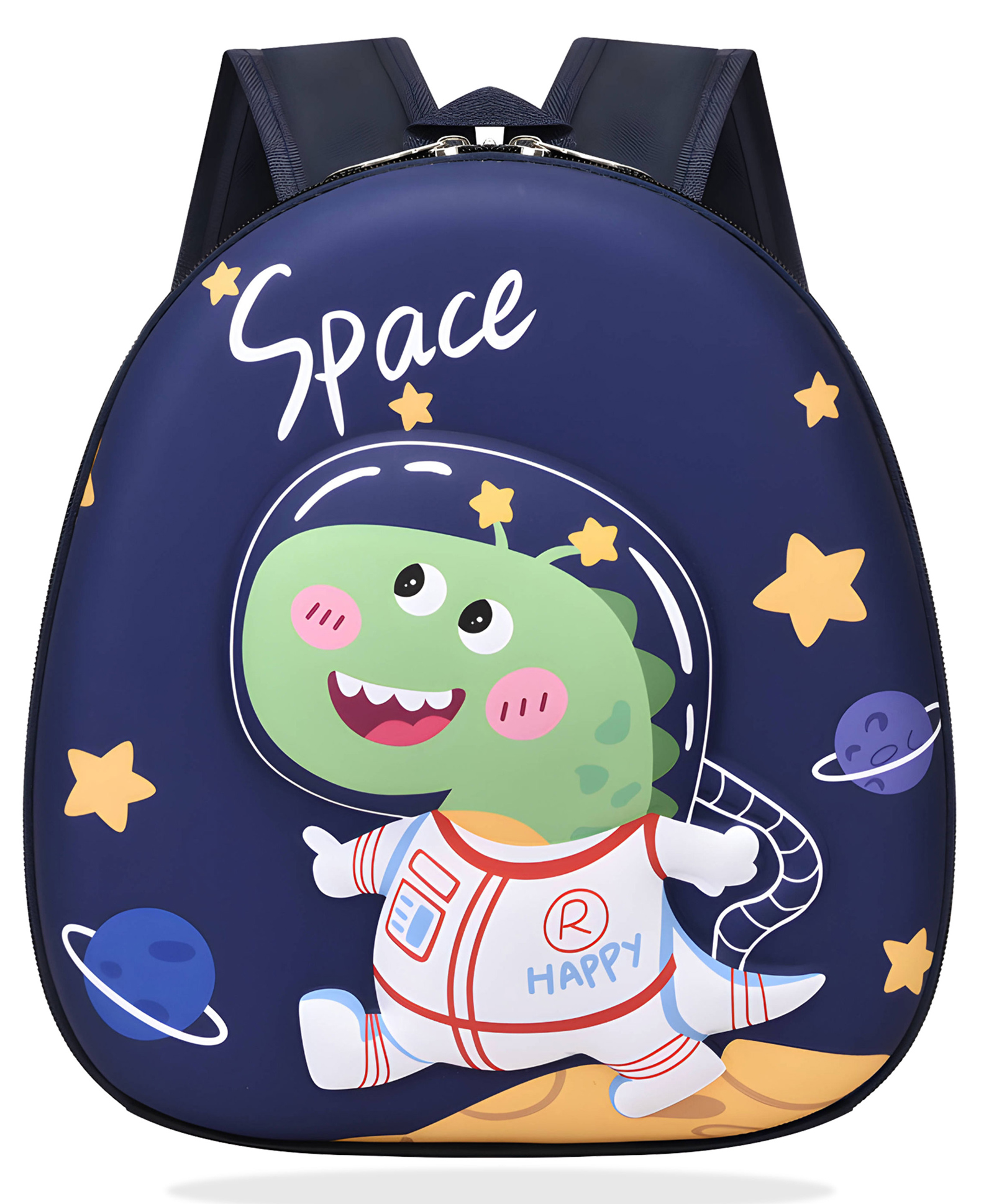 Bembika Kindergarten Cute Cartoon Kids School Bag for Boys and Girls -(Astro Dino Blue)-image-32