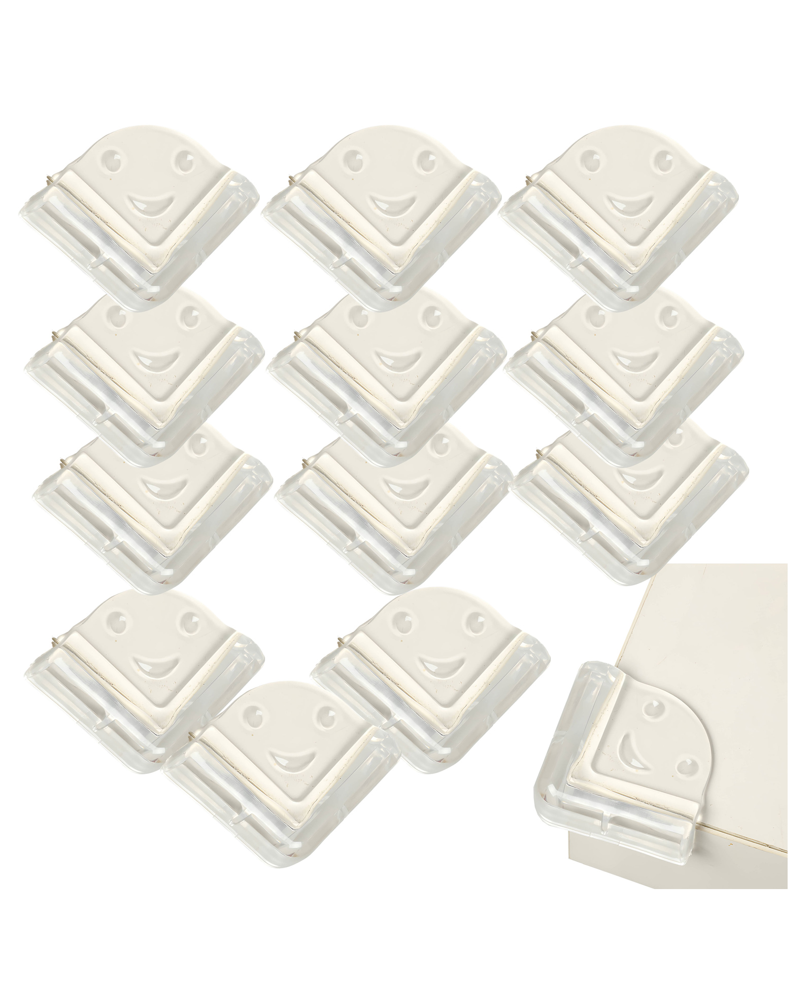 Bembika Baby Safety Corner Protector L Round Shaped - Pack of 12-picture-0