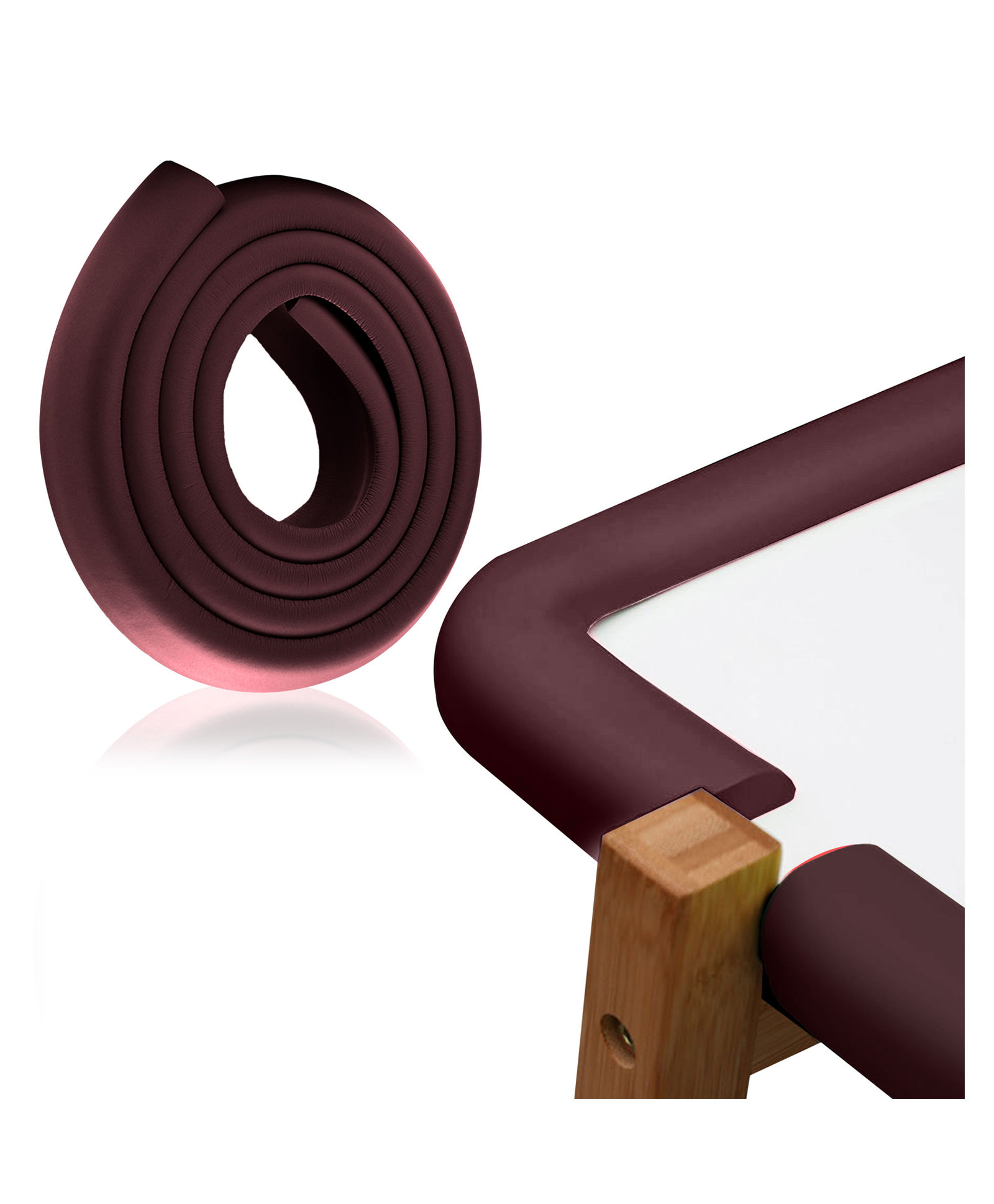Bembika L Shape Baby Proofing Edge & Corner Guards Design For Sharp Edges Of Furniture - Brown-picture-20