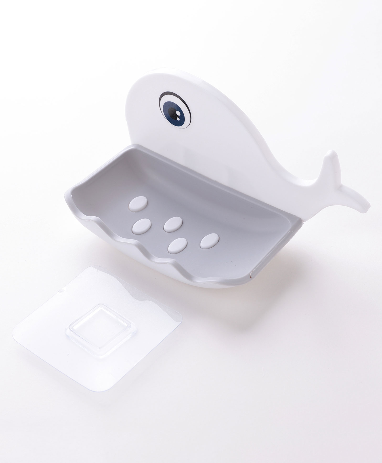 Whale Shaped Soap Holder -White-image-33