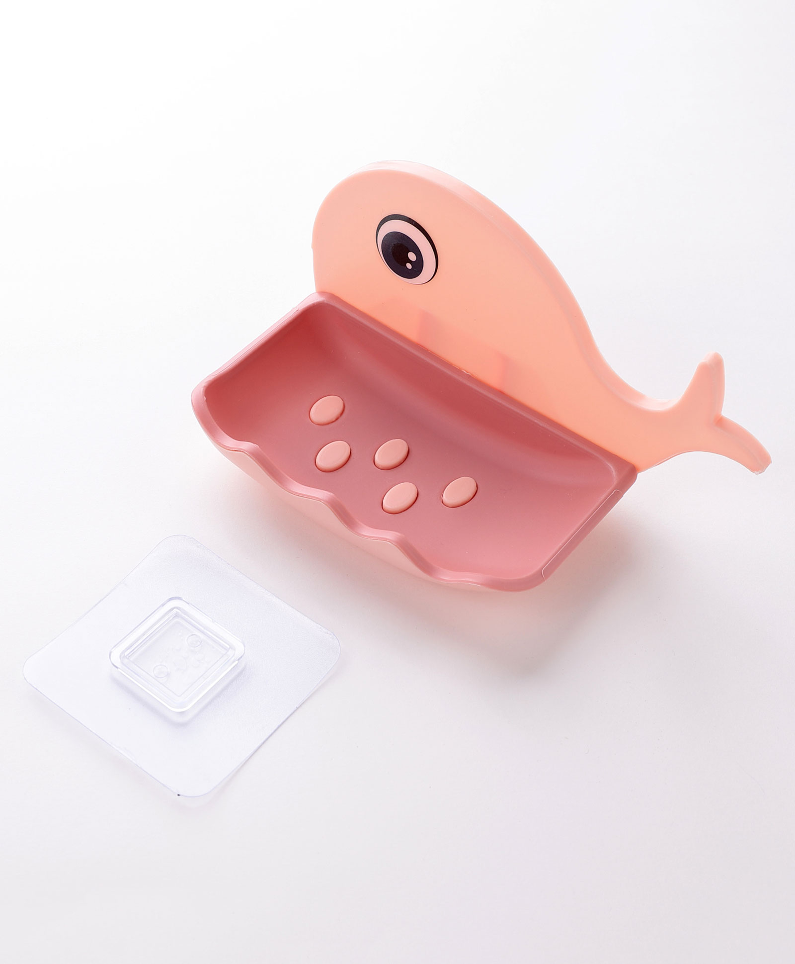Whale Shaped Soap Holder -Pink-image-47