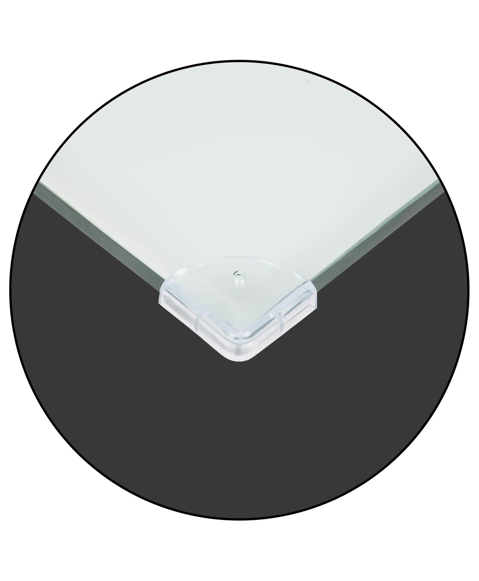 Safe-O-Kid Corner Caps Pack Of 4 - Transparent-picture-38