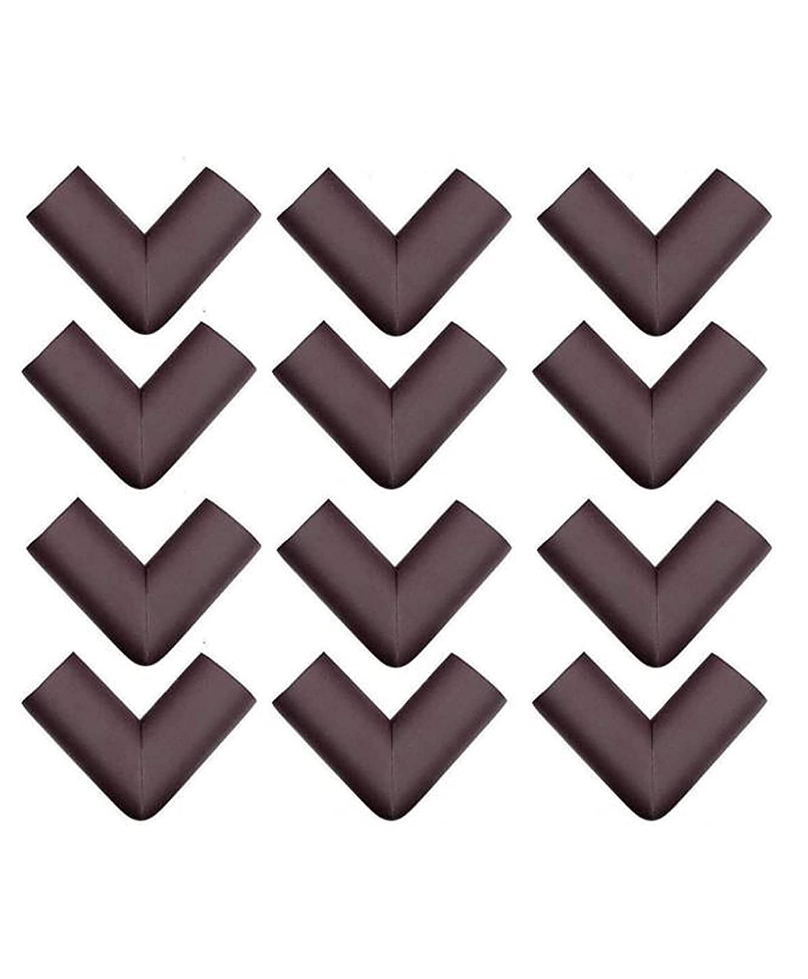 Safe-O-Kid 12 Corner Guards Cushions U-Shaped Large Size Pack of 12 - Brown-picture-4