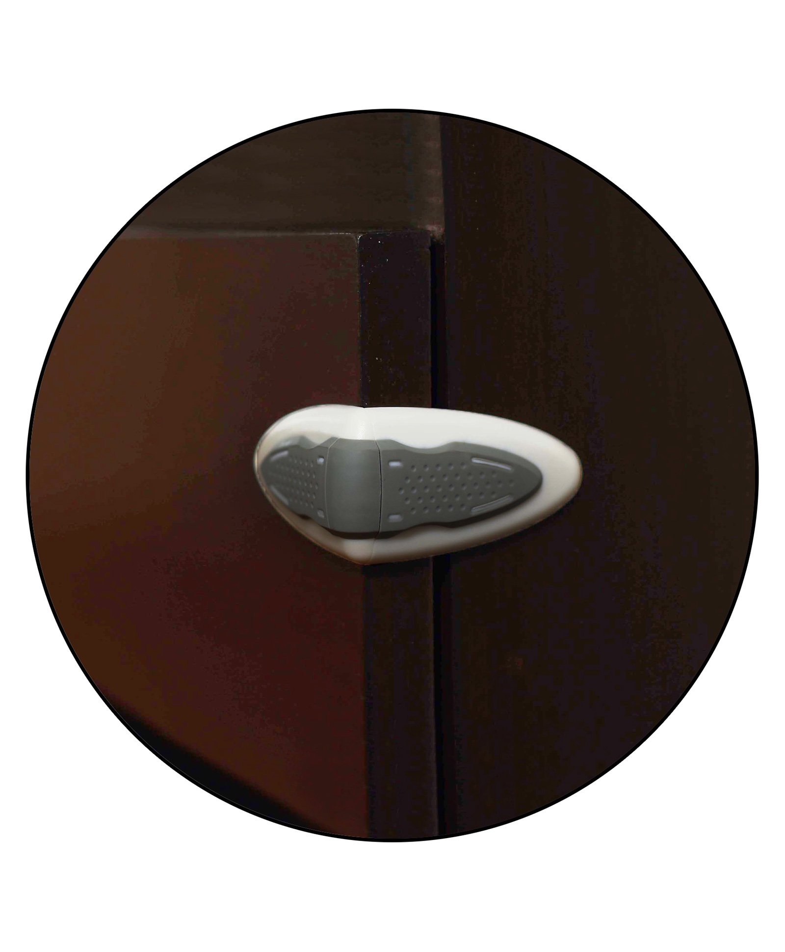 Safe-O-Kid Kid Safe Drawer Lock Pack Of 8 - White Grey-picture-28
