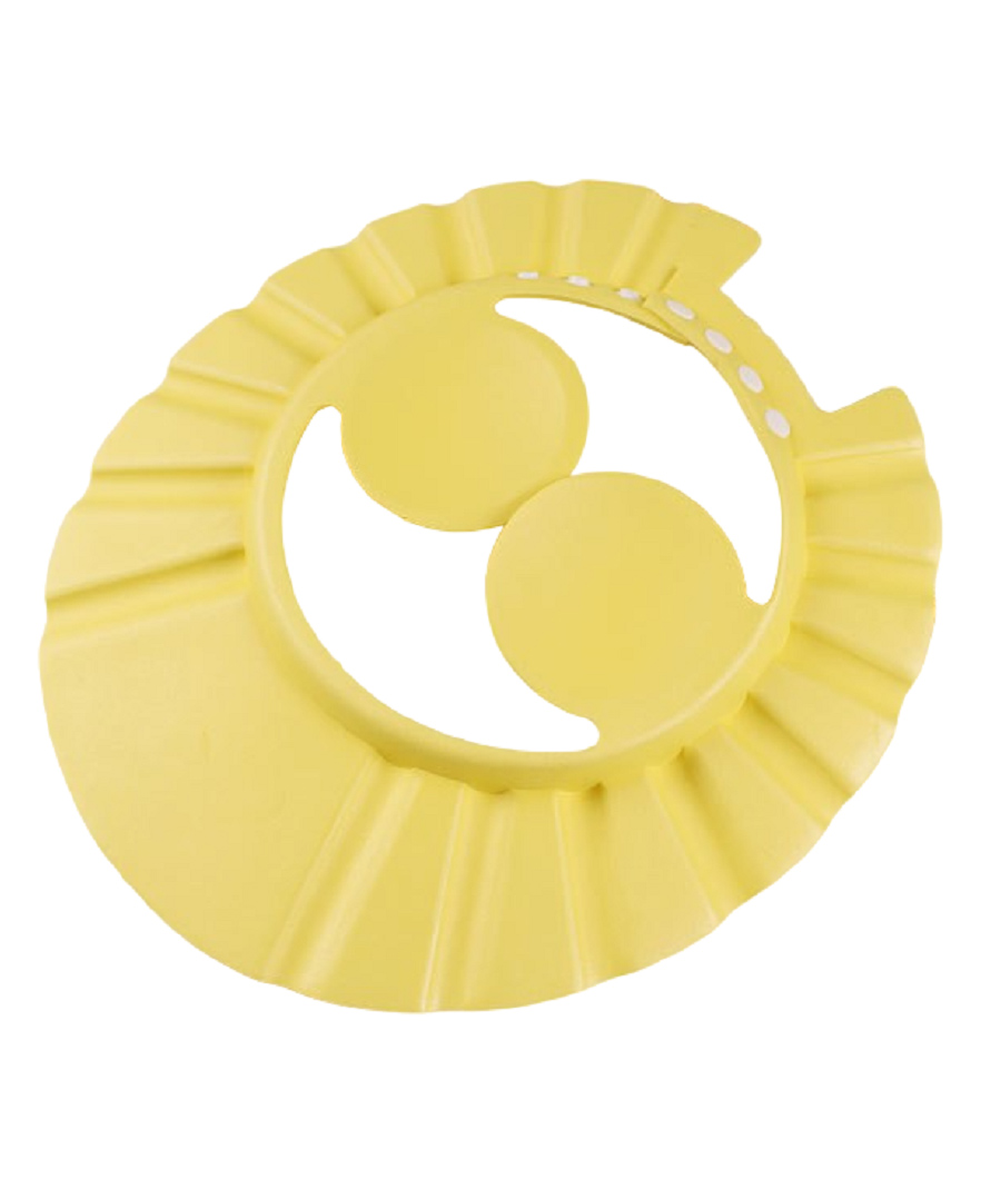 Basics Merry Go Round Shampoo Hat With Ear Flaps- Yellow-image-49