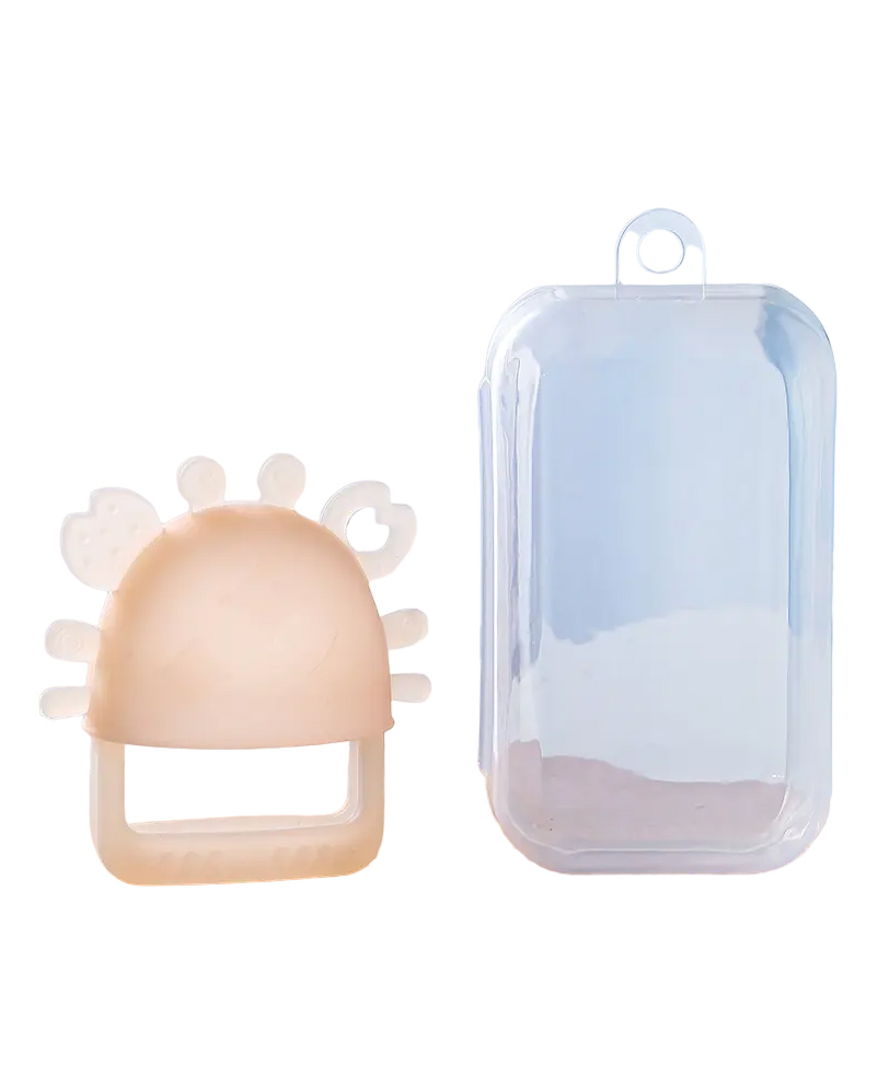 Adore Li'l Octo Silicone Glove Teether with Storage Case - Blue-image-12