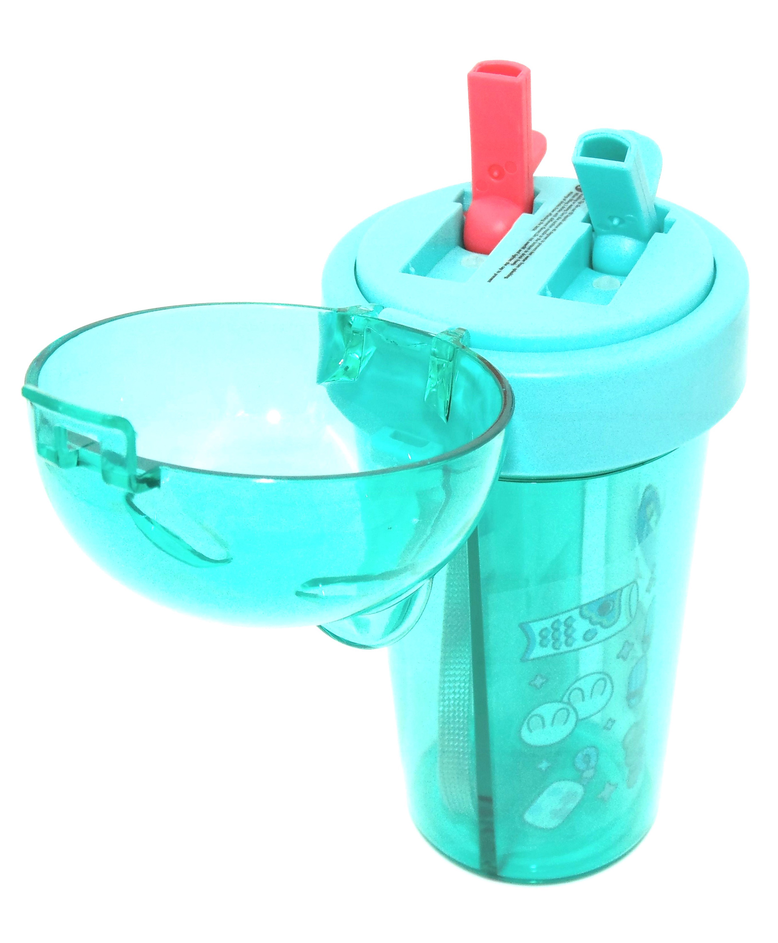 Sanjary 2 Different Drinks Stylish Water Bottle with Sipper - 420 ml-picture-41