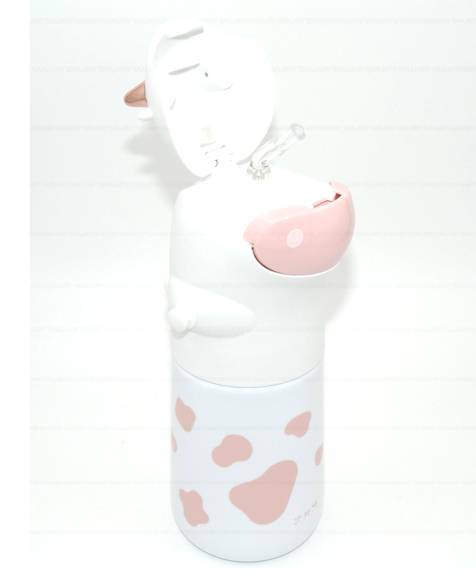 Sanjary Cow Shape Water Bottle For Kids - 560ml-picture-1