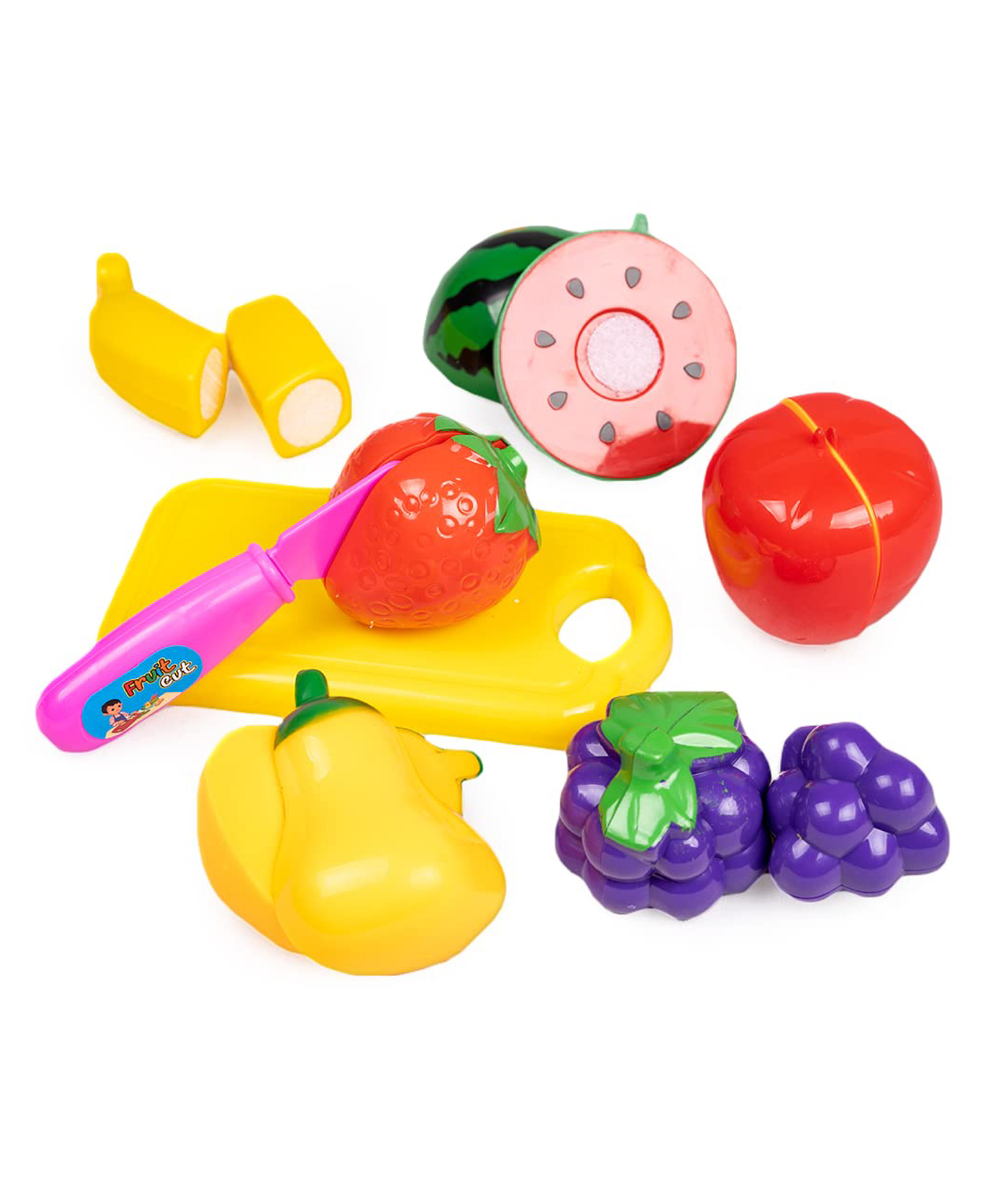 Ratnas Fruittella Fruit Cutting Toy 9 Pieces - Color may vary-picture-24